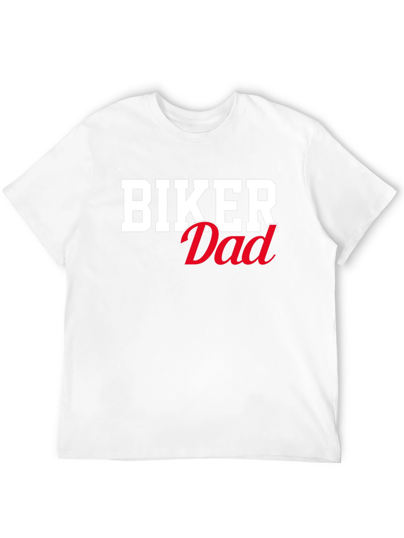 Biker Dad Graphic T-Shirt - Black