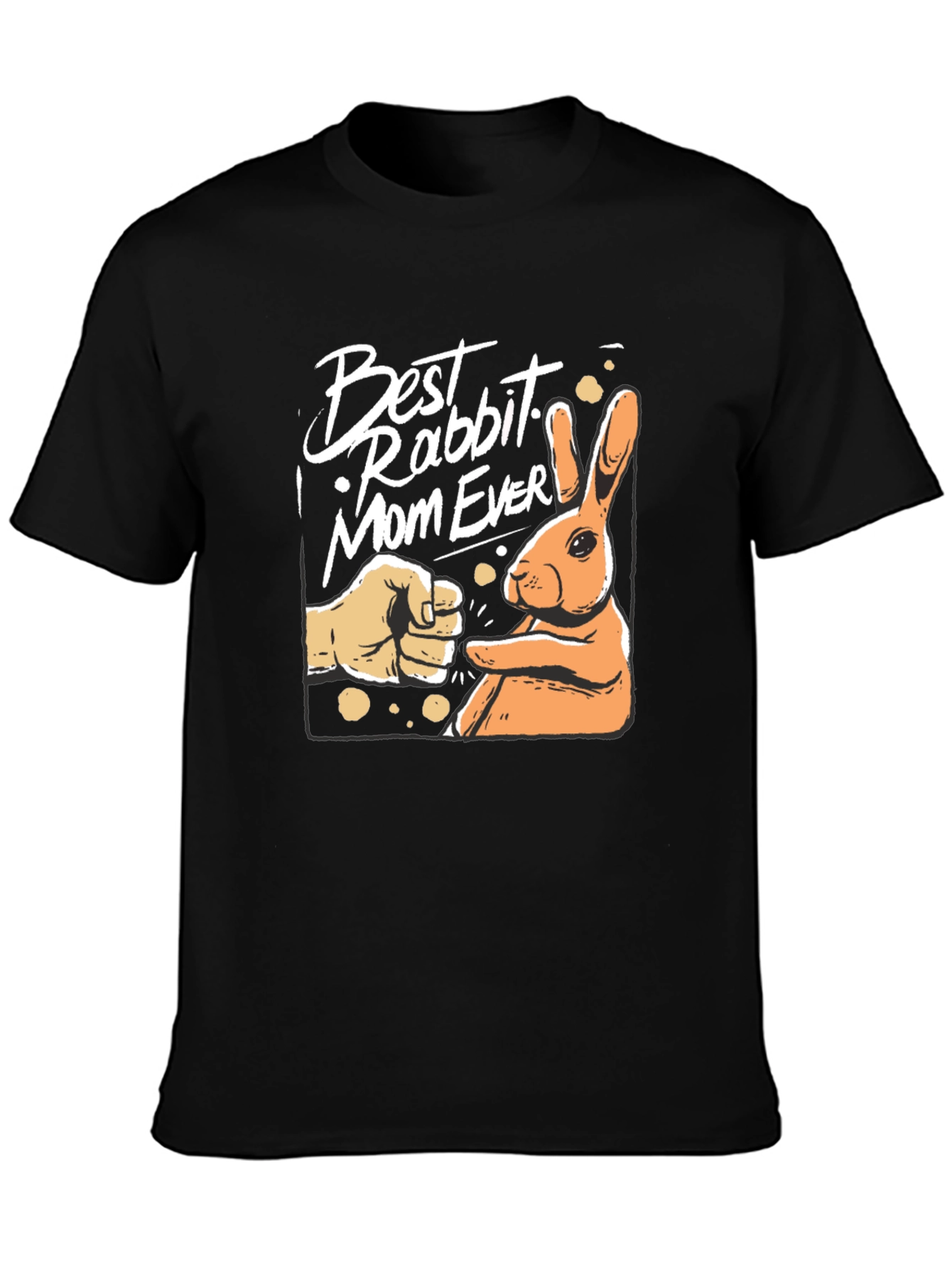 Best Rabbit Mom Ever Graphic Tee