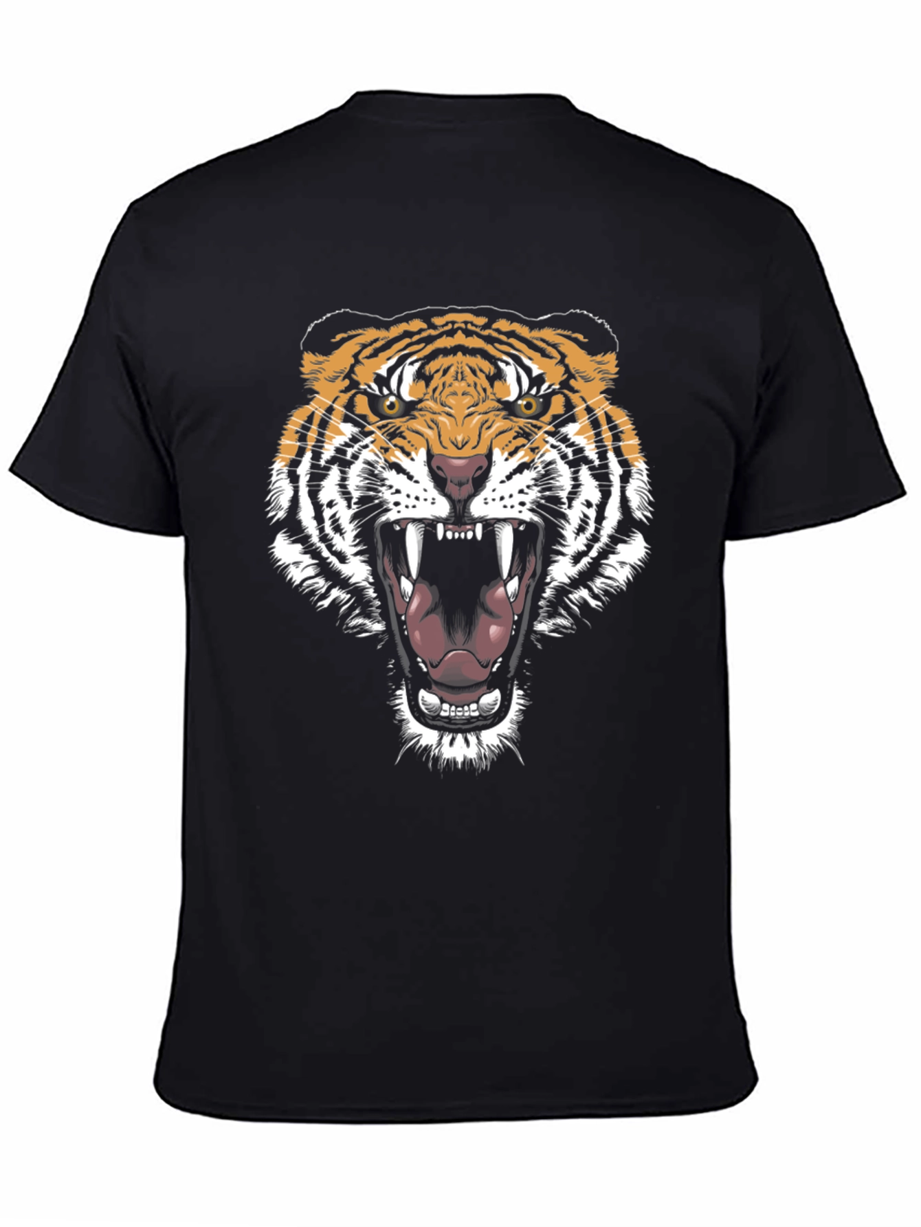 Black Tiger Graphic Tee