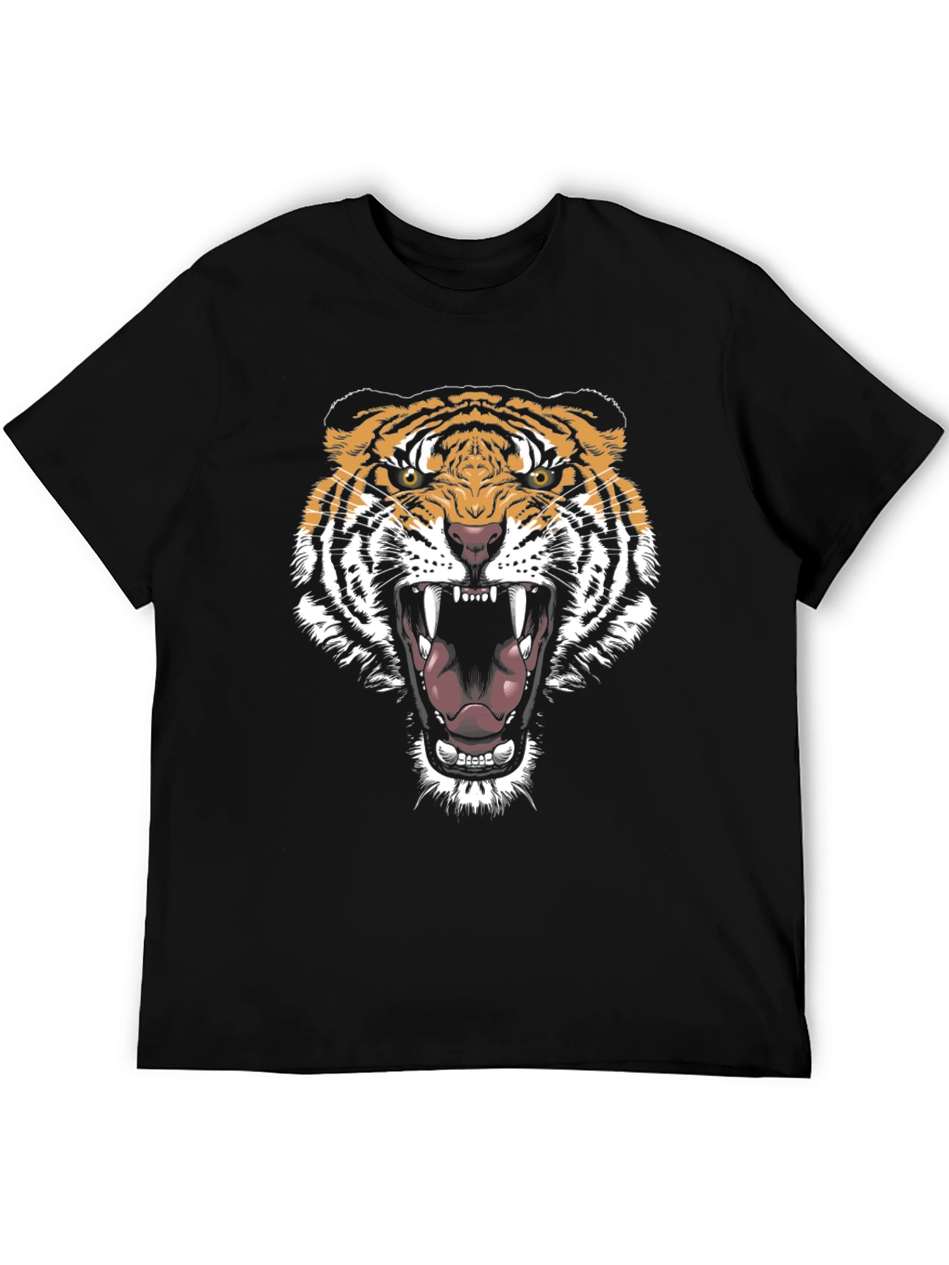 Black Tiger Graphic Tee