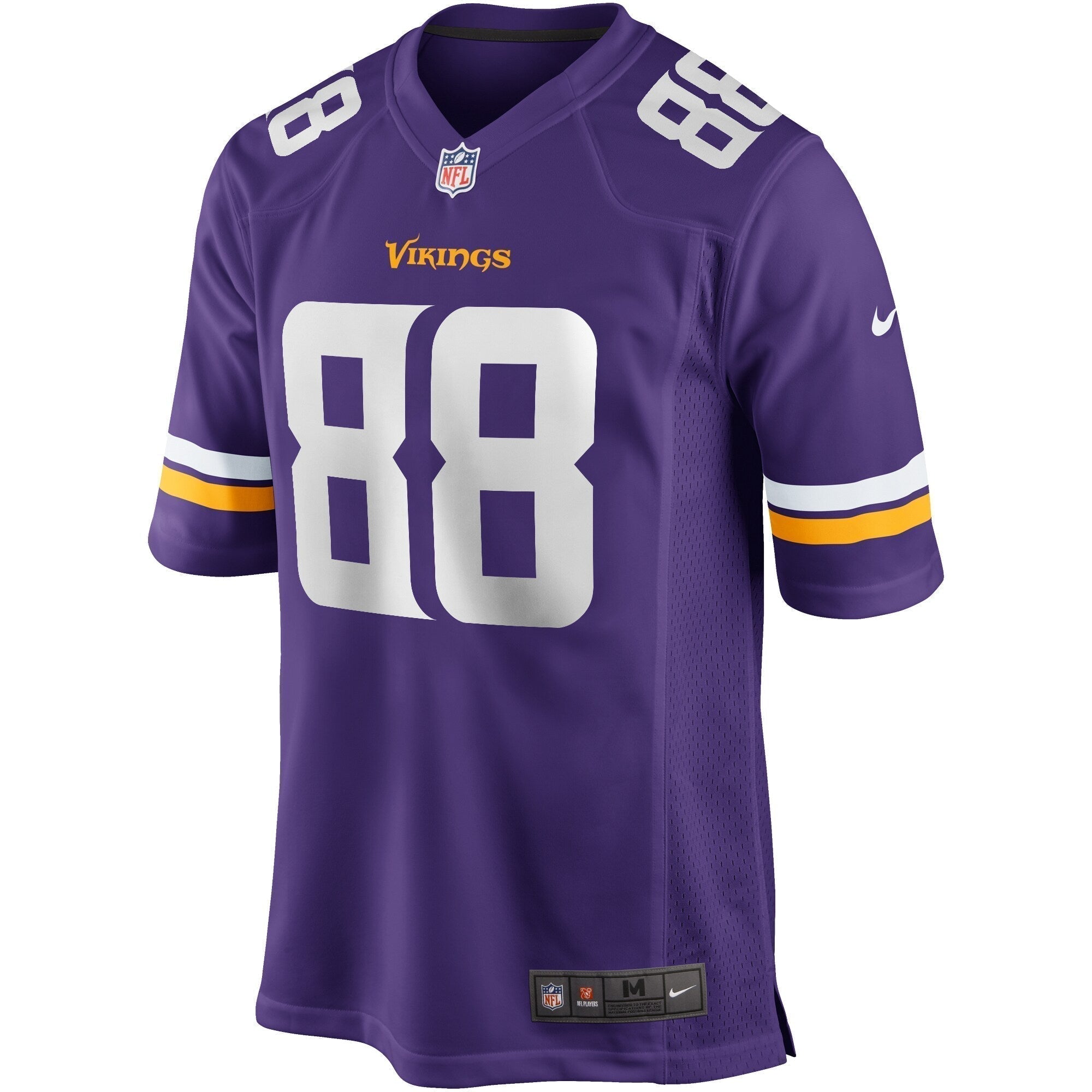 Alan Page Minnesota Vikings Nike Game Retired   Jersey - Purple