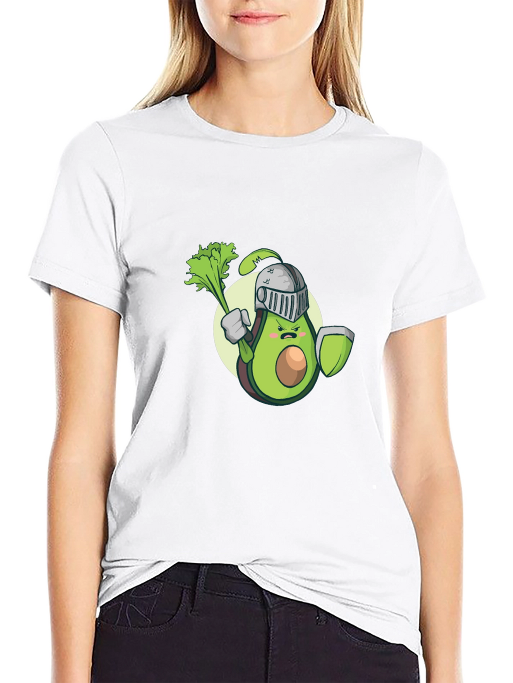 Avocado Knight T-Shirt - Funny Foodie Tee