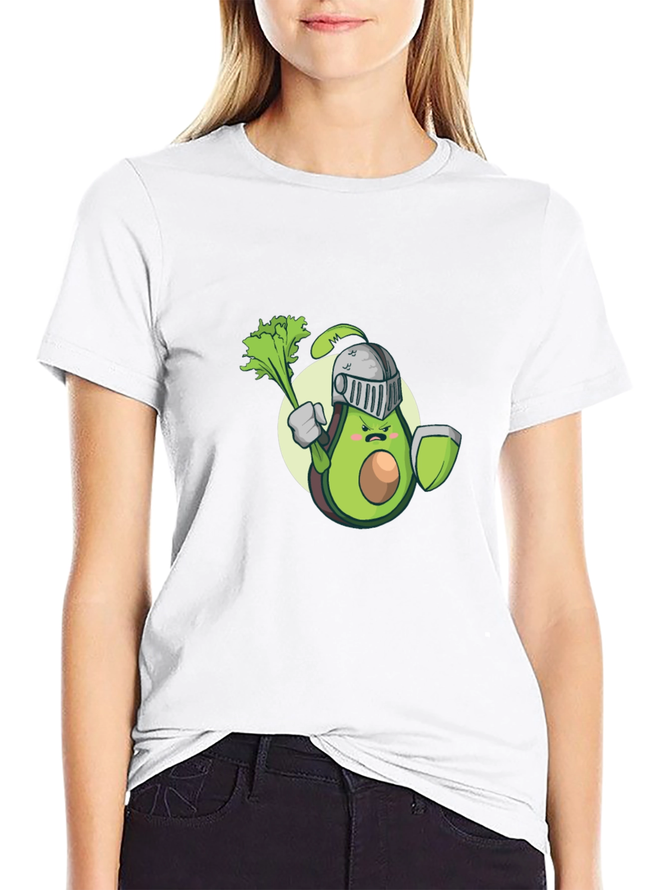 Avocado Knight T-Shirt - Funny Foodie Tee