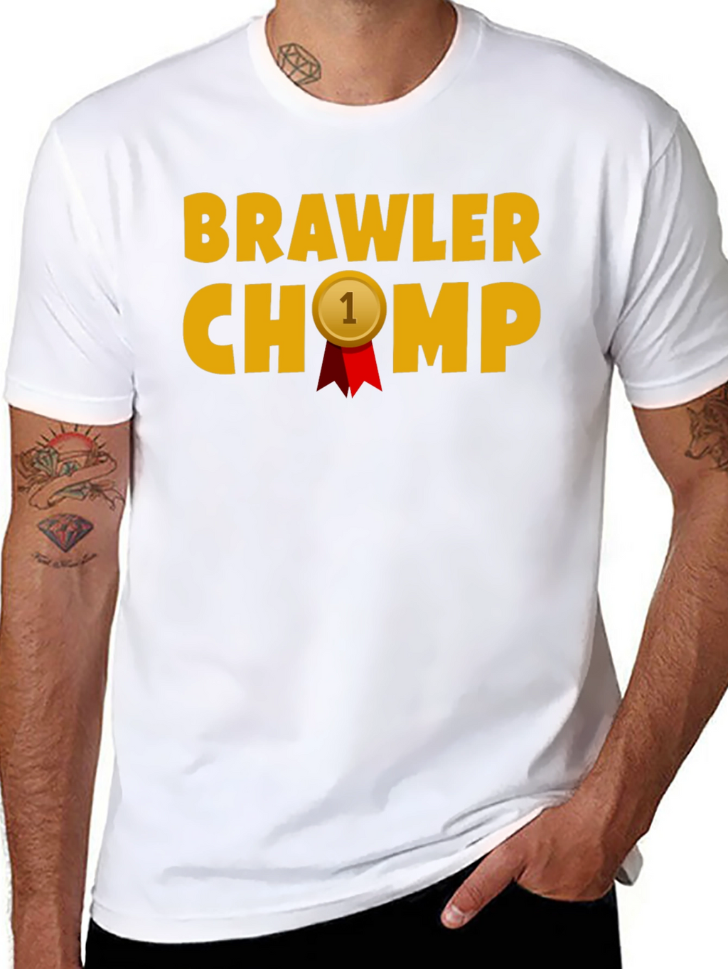 Brawler Chomp T-Shirt - Winner #1 Tee