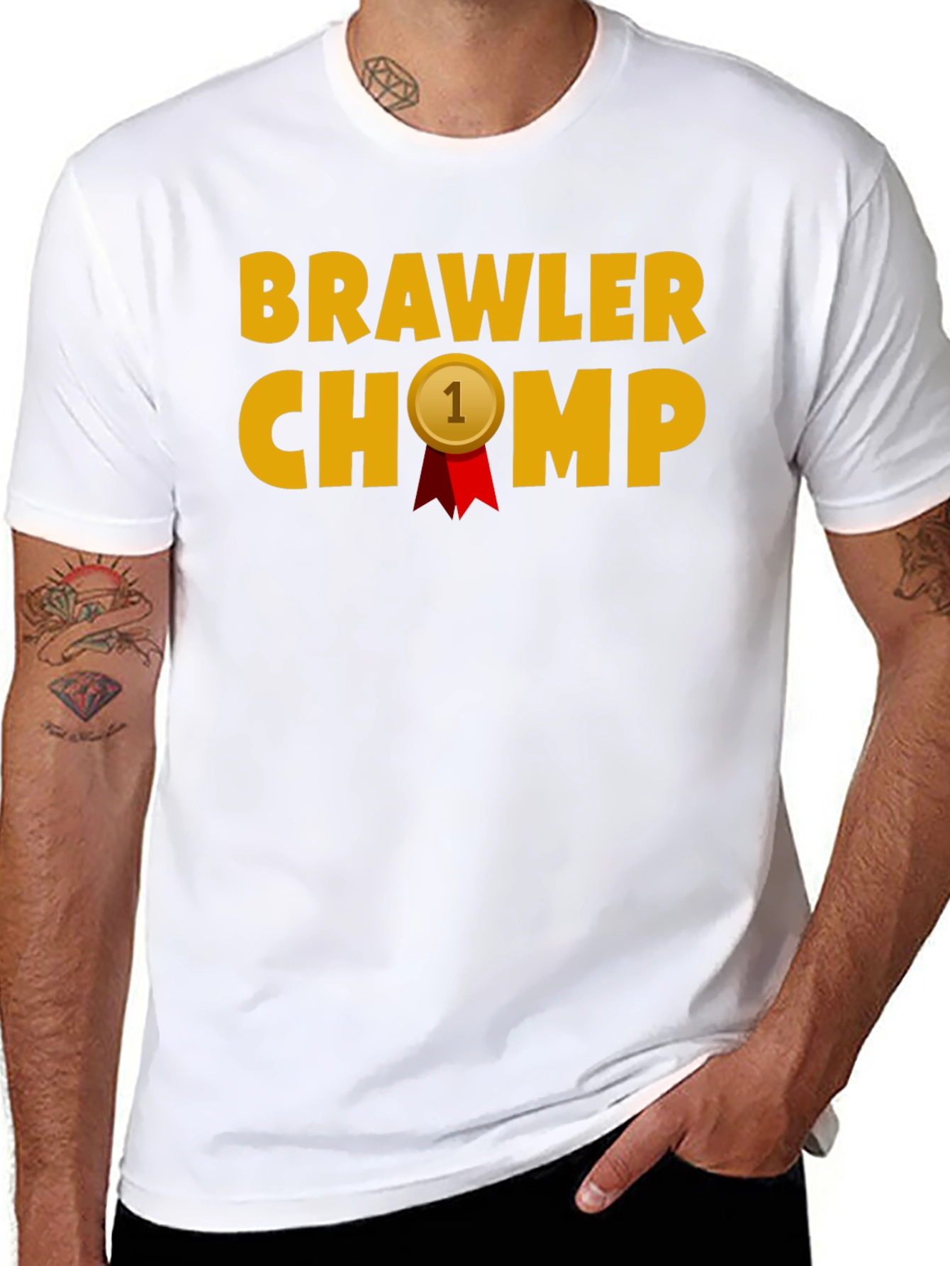Brawler Chomp T-Shirt - Winner #1 Tee