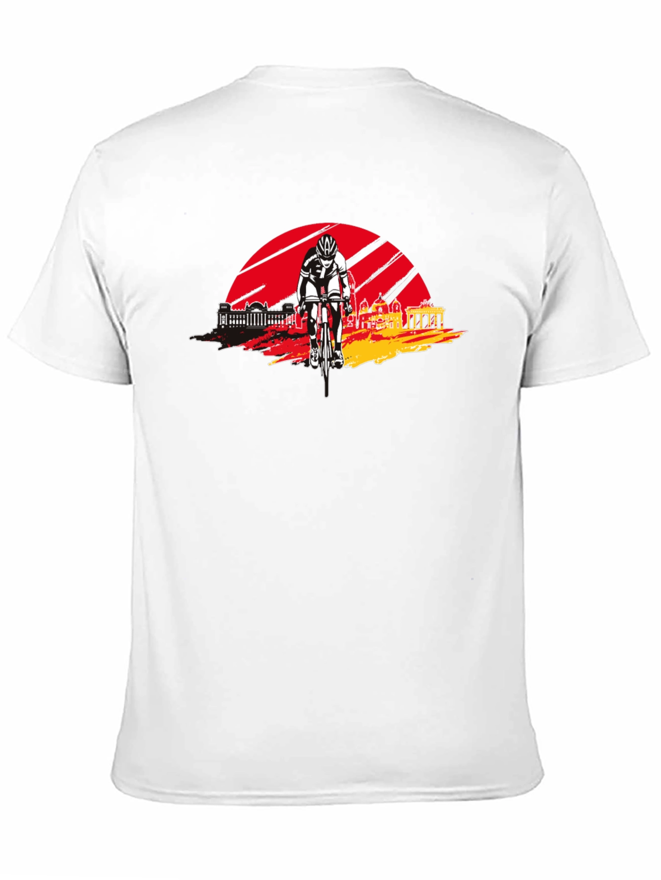 Berlin Cyclist Graphic T-Shirt - Black