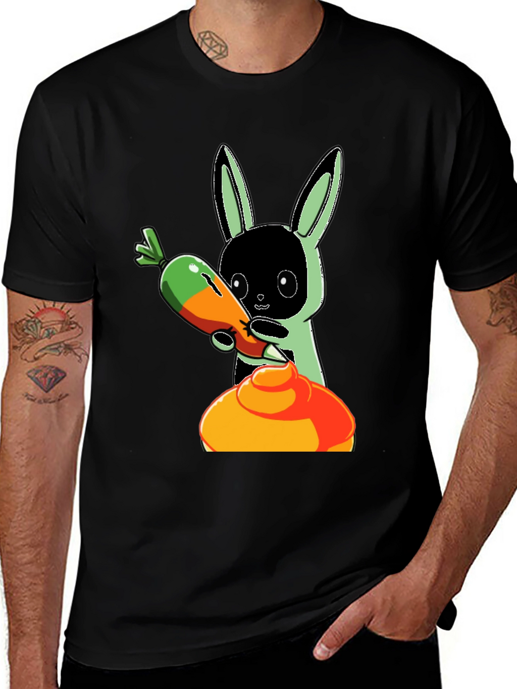 Bunny Carrot Dip T-Shirt