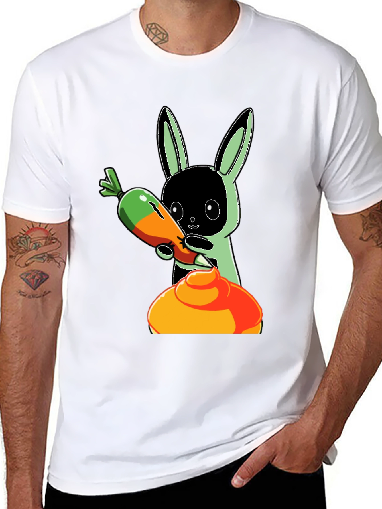 Bunny Carrot Dip T-Shirt