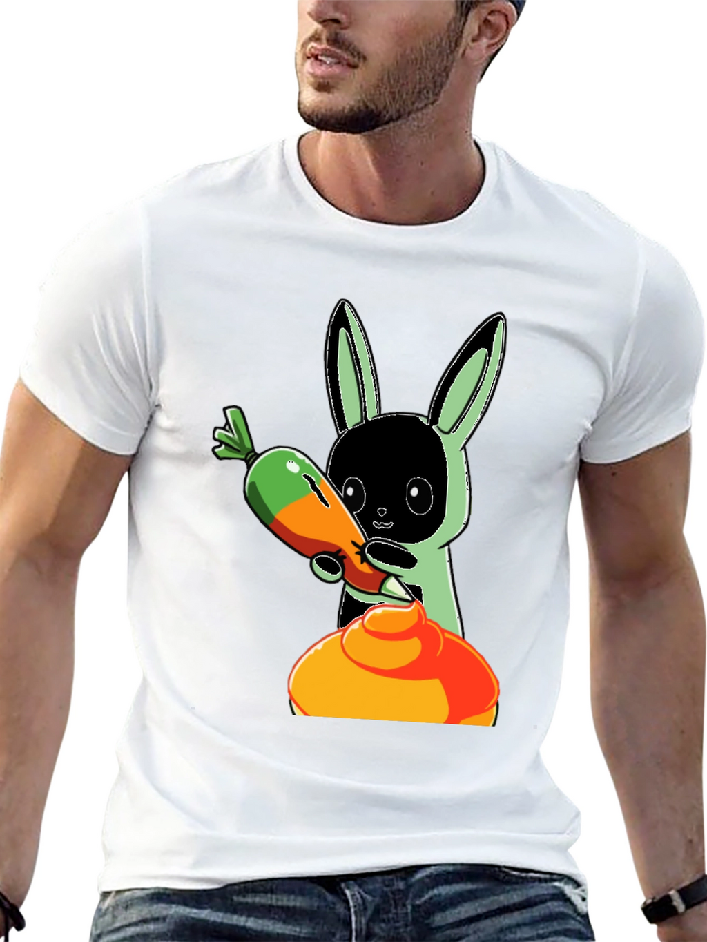 Bunny Carrot Dip T-Shirt