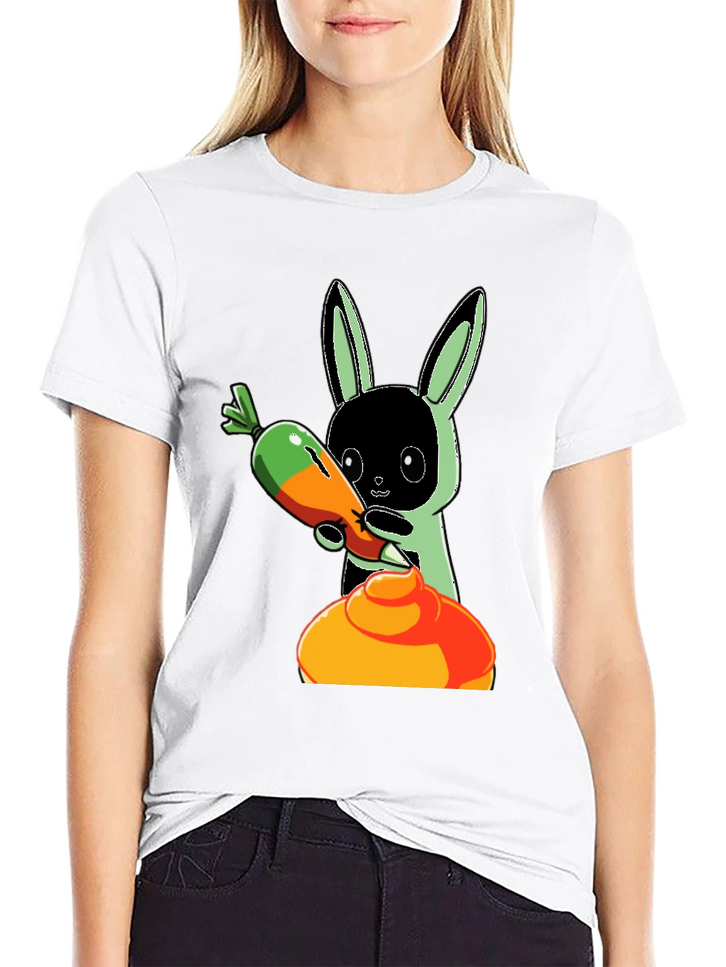 Bunny Carrot Dip T-Shirt