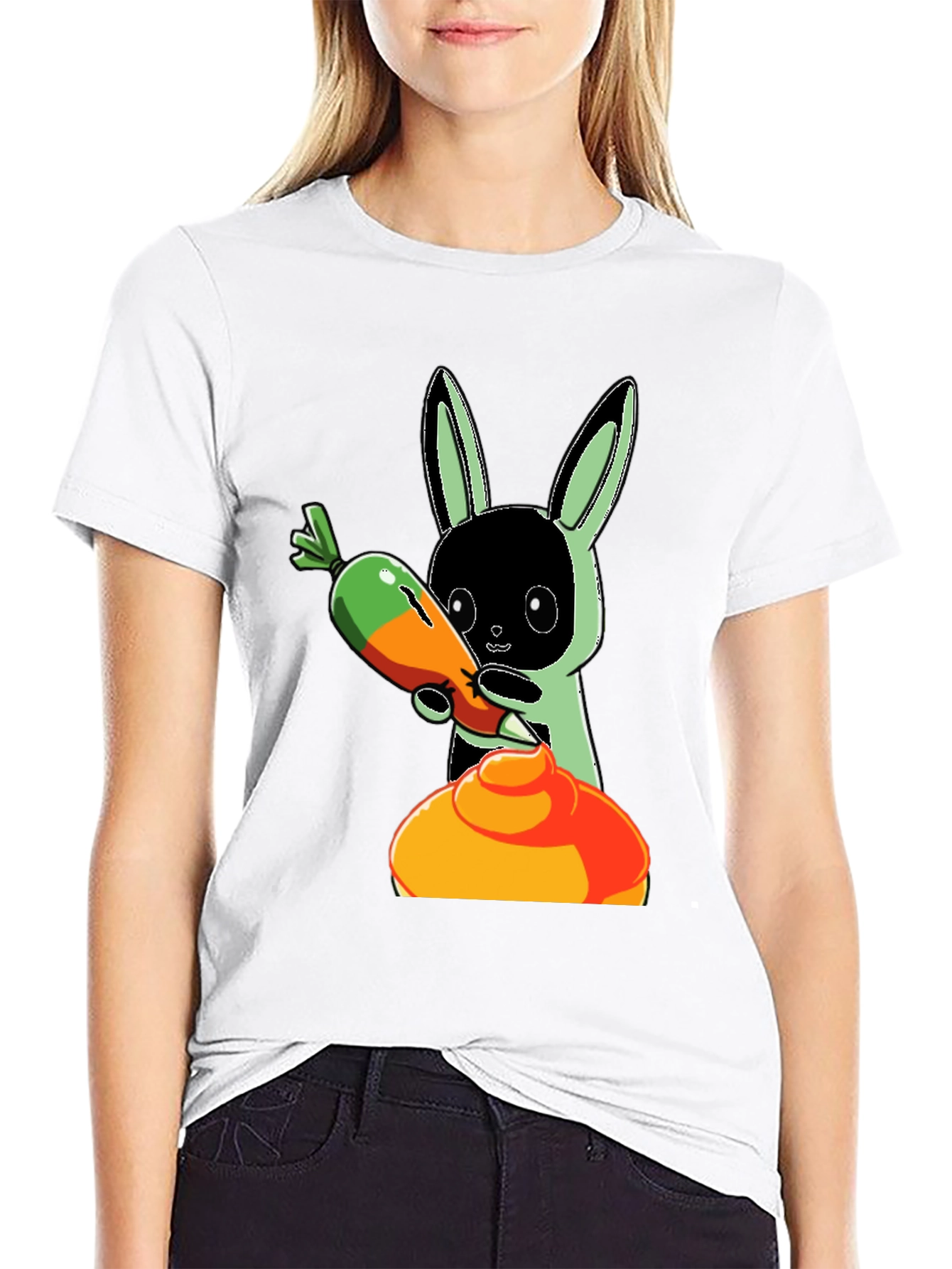Bunny Carrot Dip T-Shirt