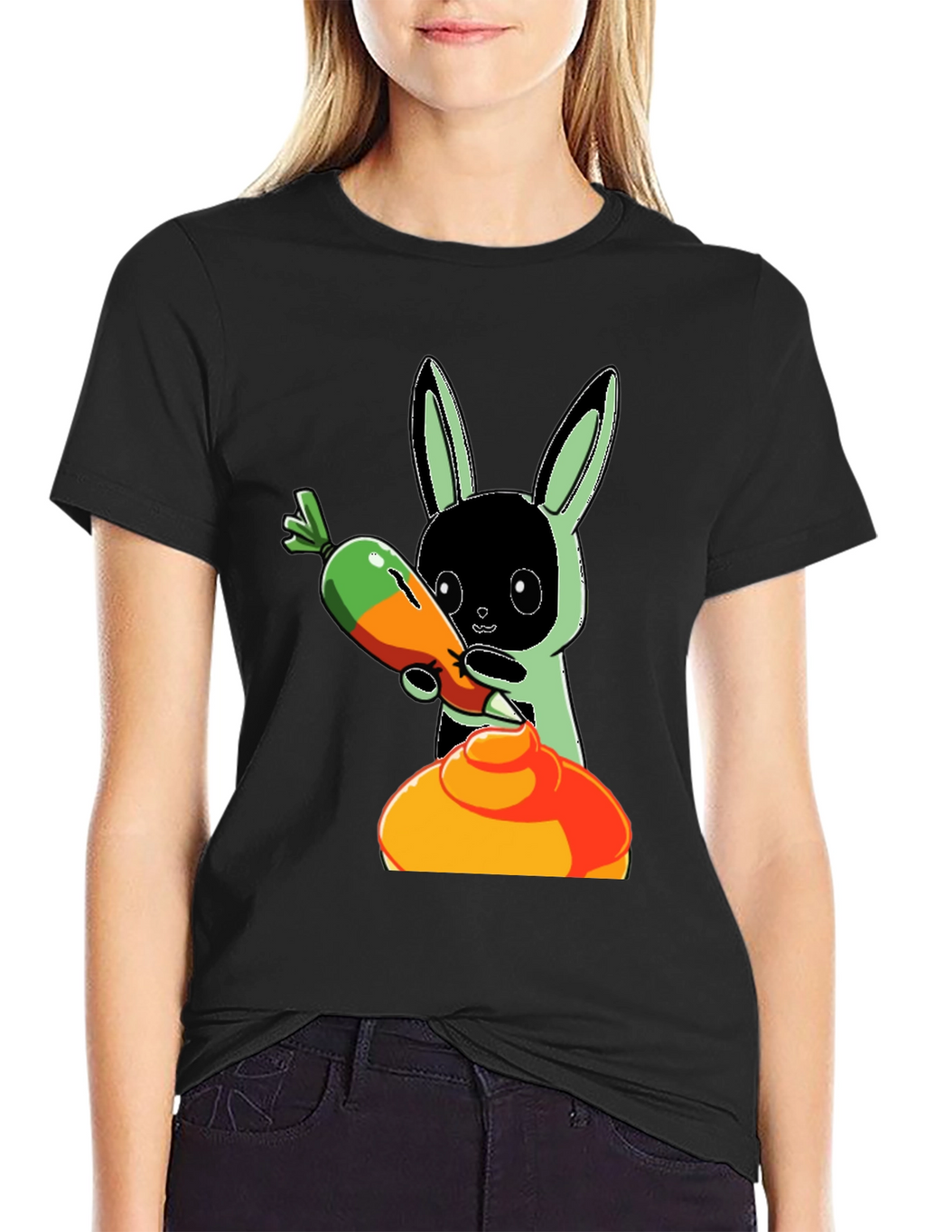 Bunny Carrot Dip T-Shirt