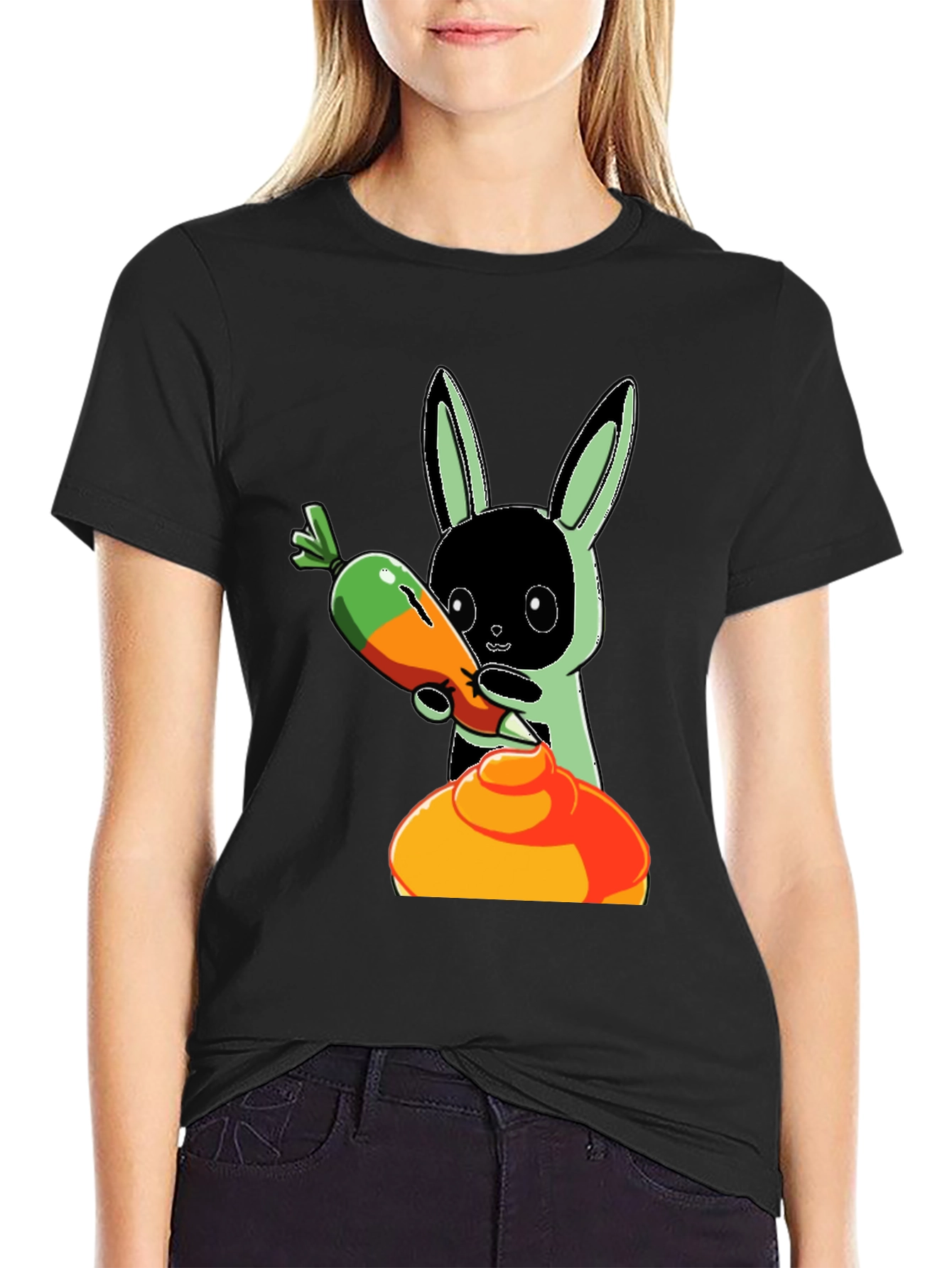 Bunny Carrot Dip T-Shirt