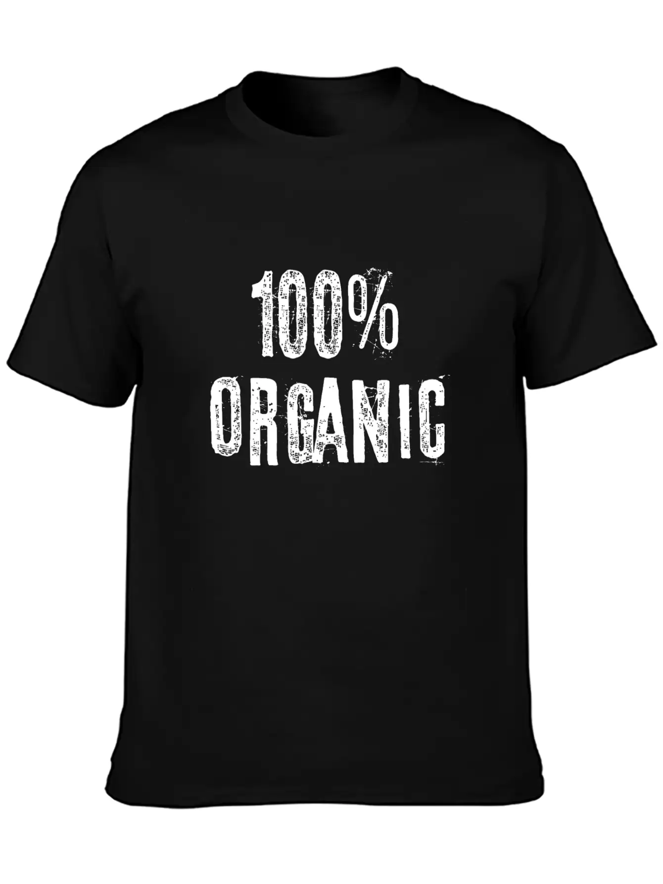 100 Percent Organic Basic Graphic T-Shirt – Daily Comfort In Soft Cotton