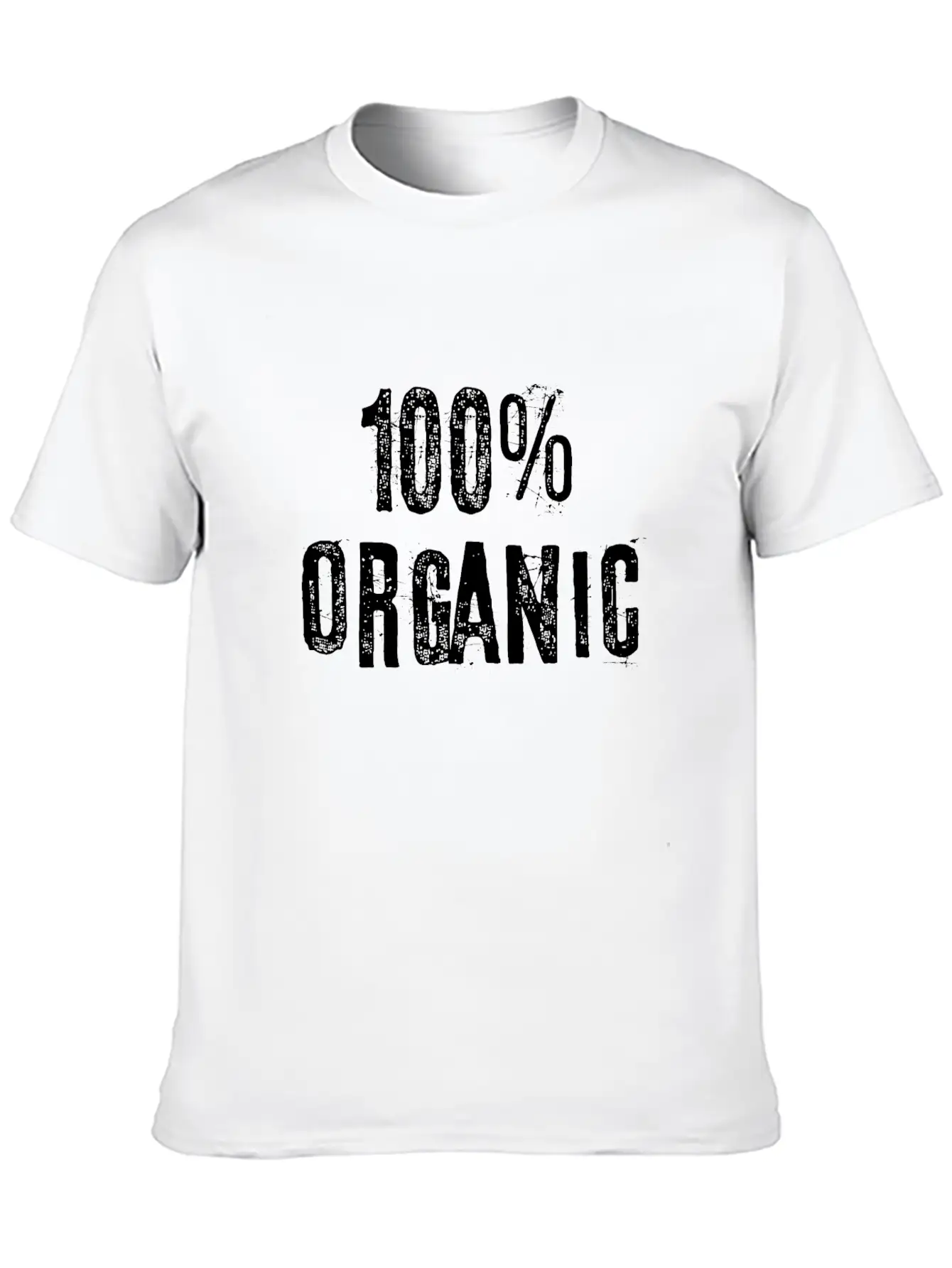 100 Percent Organic Basic Graphic T-Shirt – Daily Comfort In Soft Cotton