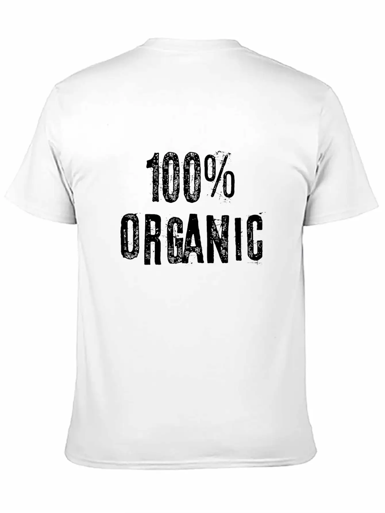 100 Percent Organic Basic Graphic T-Shirt – Daily Comfort In Soft Cotton