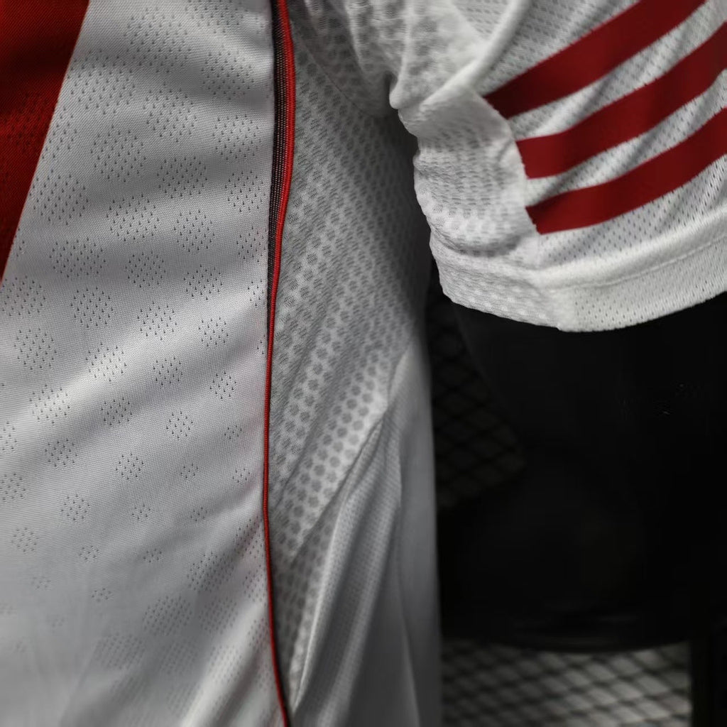 2025-2 River Plate Home Player Version Jersey-Men's