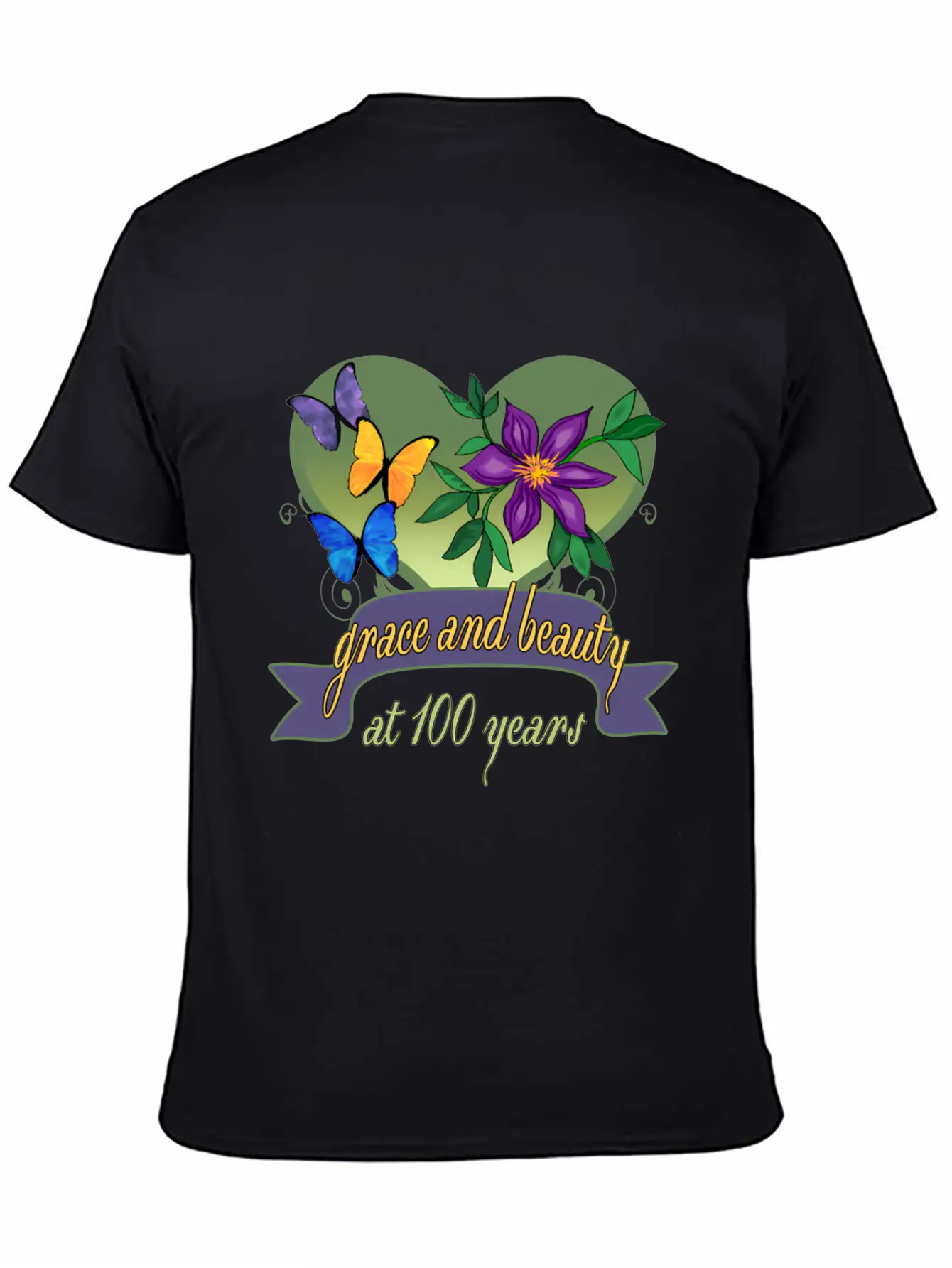 100Th Grace And Beauty Happy 100Th Unisex Casual T-Shirt – Clean Design For Daily Comfort