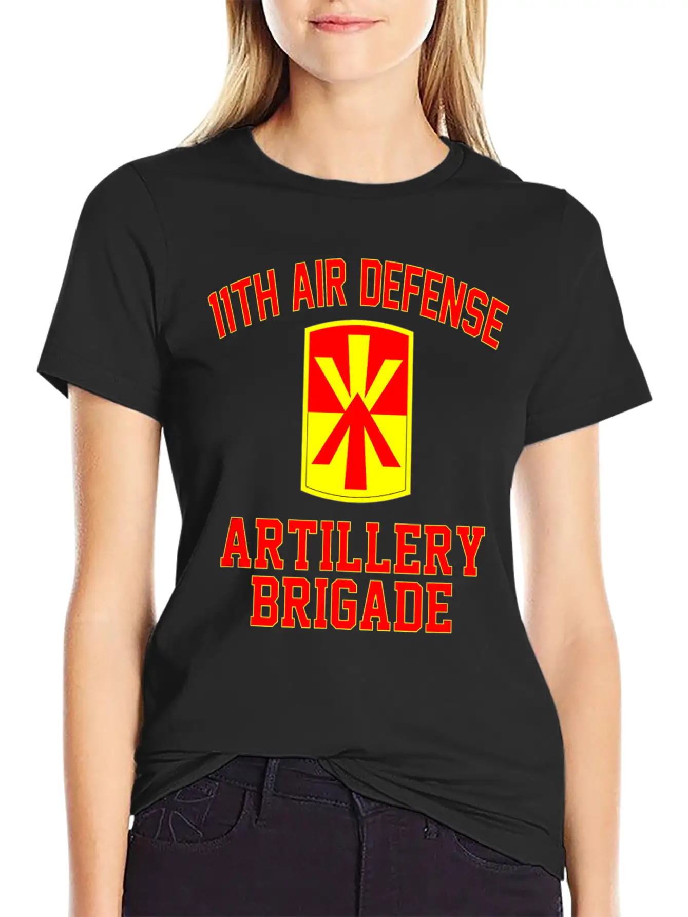 11th Air Defense Artillery Brigade Veteran Fathers Essential Unisex Summer Tee – Soft Cotton Casual Fit