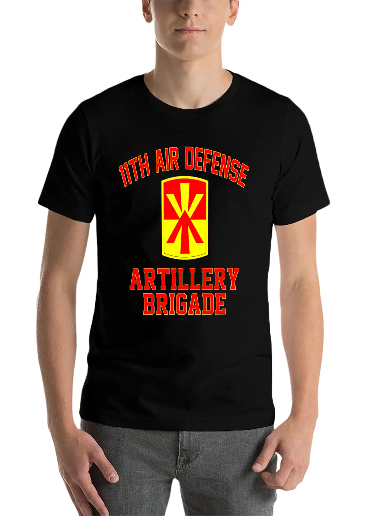 11th Air Defense Artillery Brigade Veteran Fathers Essential Unisex Summer Tee – Soft Cotton Casual Fit