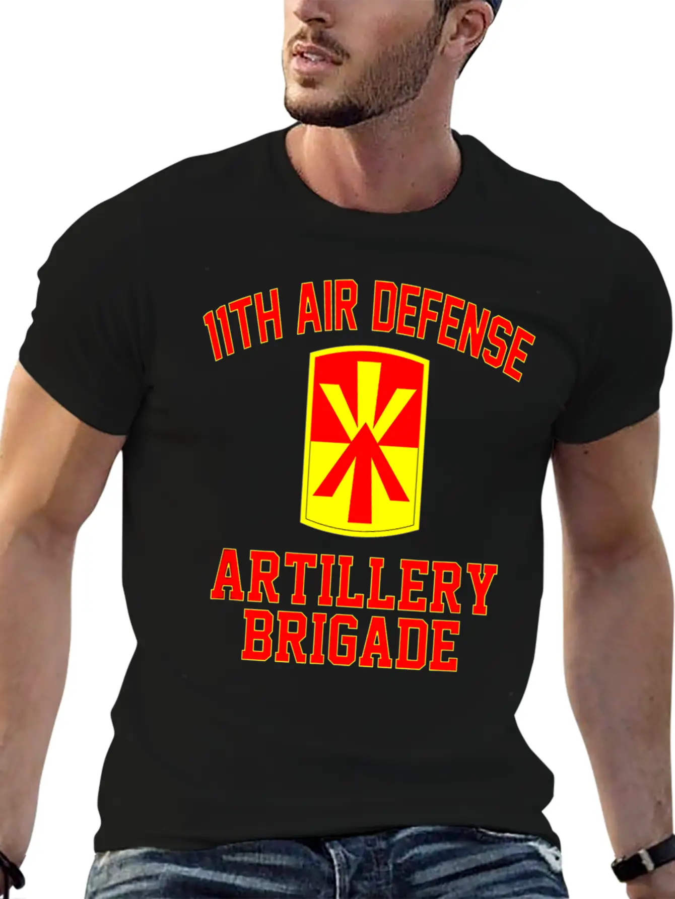 11th Air Defense Artillery Brigade Veteran Fathers Essential Unisex Summer Tee – Soft Cotton Casual Fit