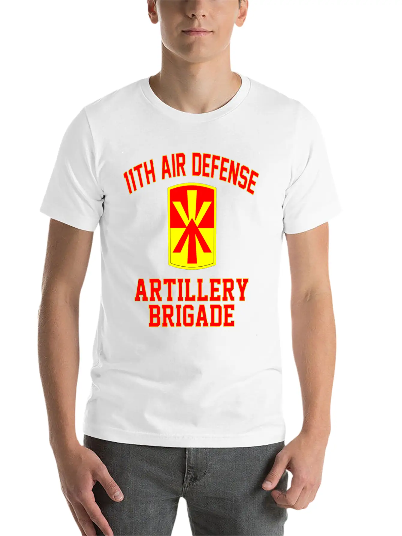 11th Air Defense Artillery Brigade Veteran Fathers Essential Unisex Summer Tee – Soft Cotton Casual Fit