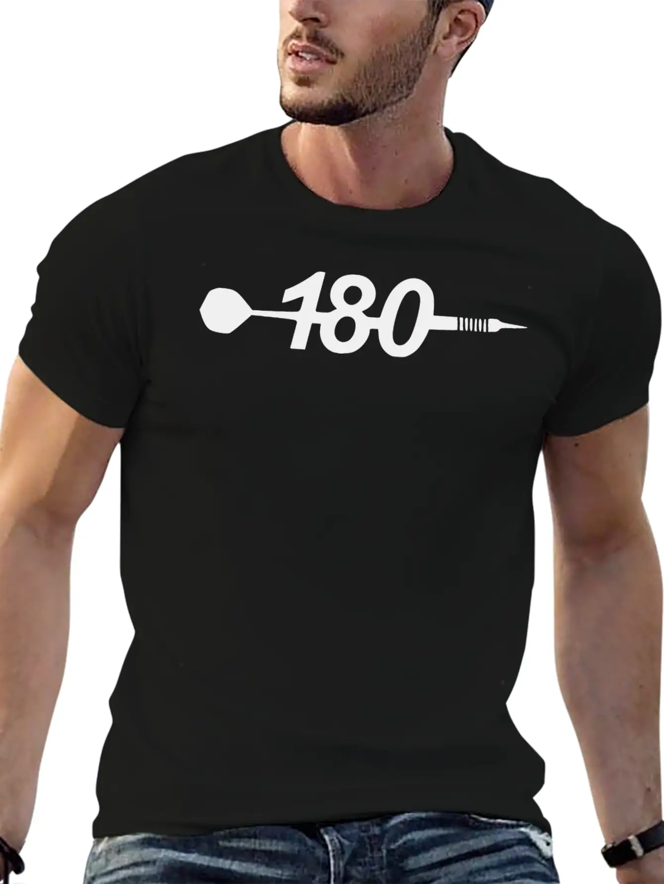 180 Darts Essential Unisex Summer Tee – Soft Cotton Casual Fit