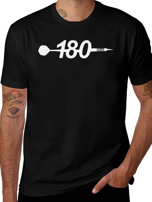 180 Darts Essential Unisex Summer Tee – Soft Cotton Casual Fit