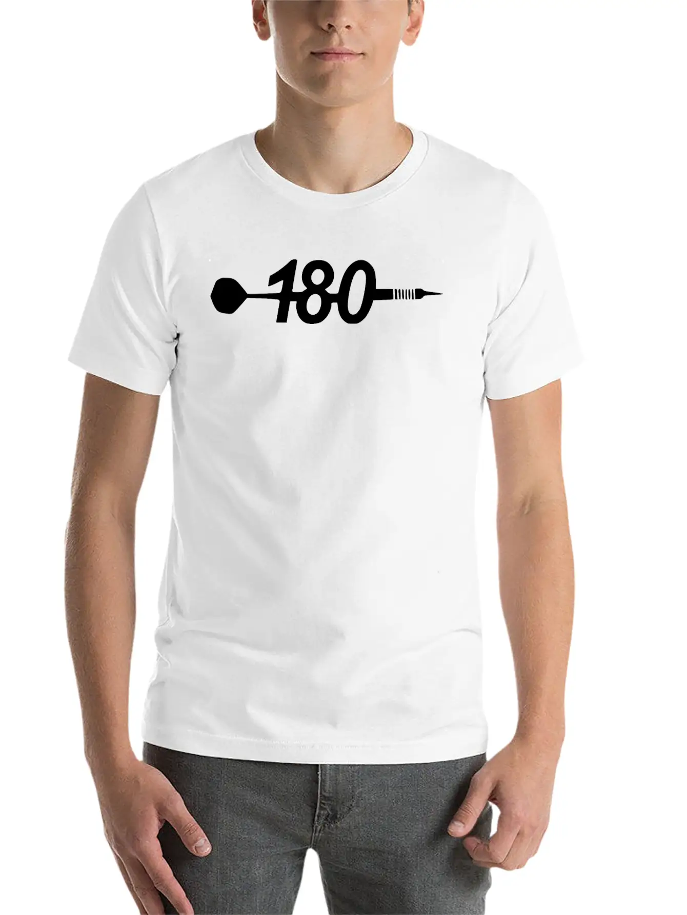 180 Darts Essential Unisex Summer Tee – Soft Cotton Casual Fit