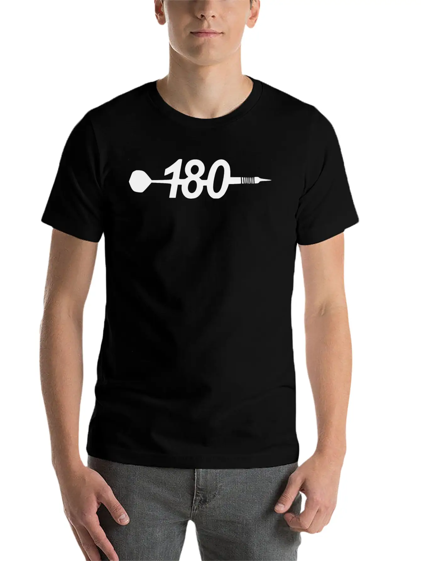 180 Darts Essential Unisex Summer Tee – Soft Cotton Casual Fit