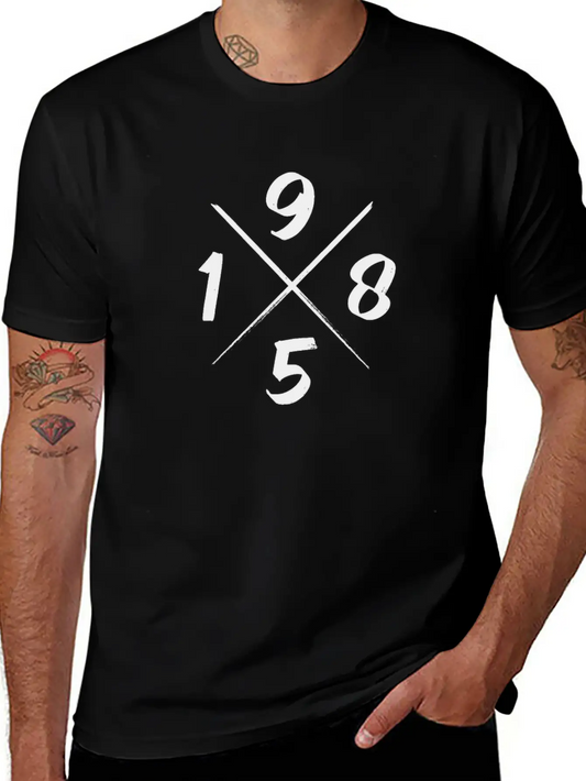 1985 Vintage Birthday Retro Essential Unisex Summer Tee – Soft Cotton Casual Fit