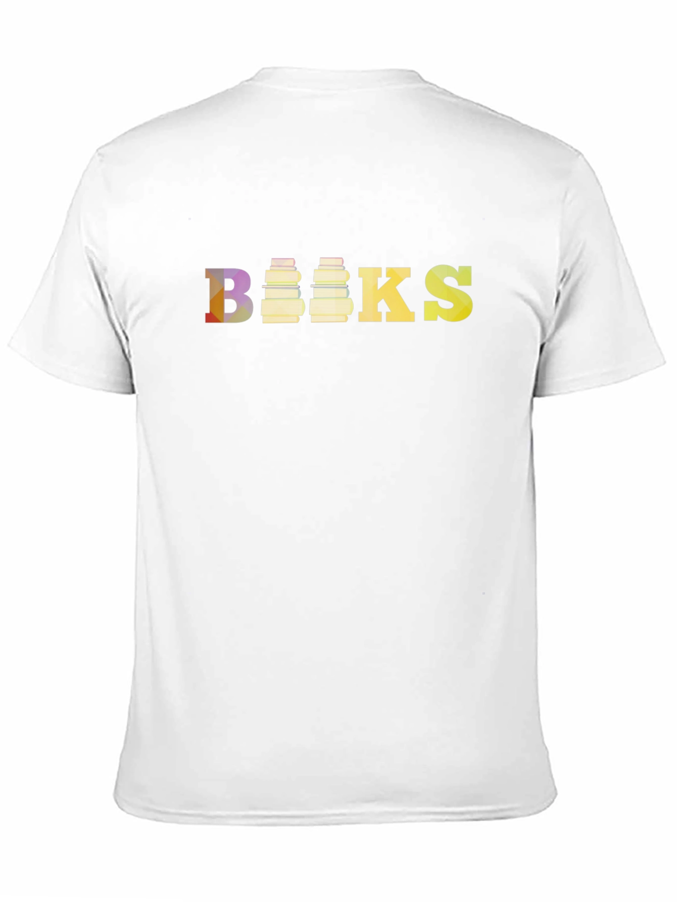 Books Graphic Tee - Black Cotton Casual T-Shirt