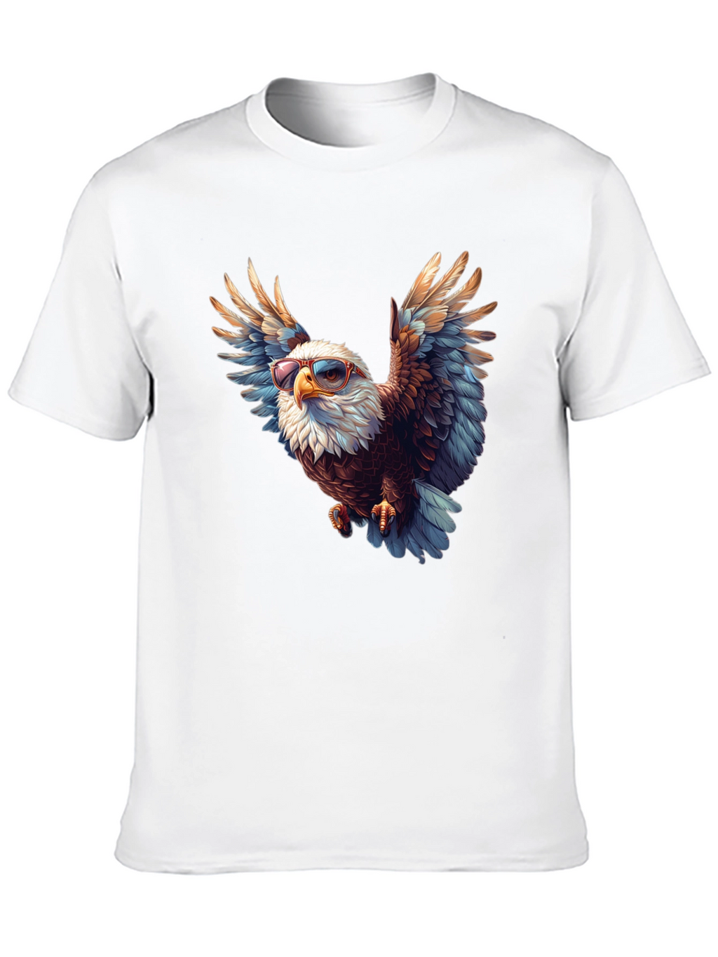 Bald Eagle Sunglasses Graphic Tee