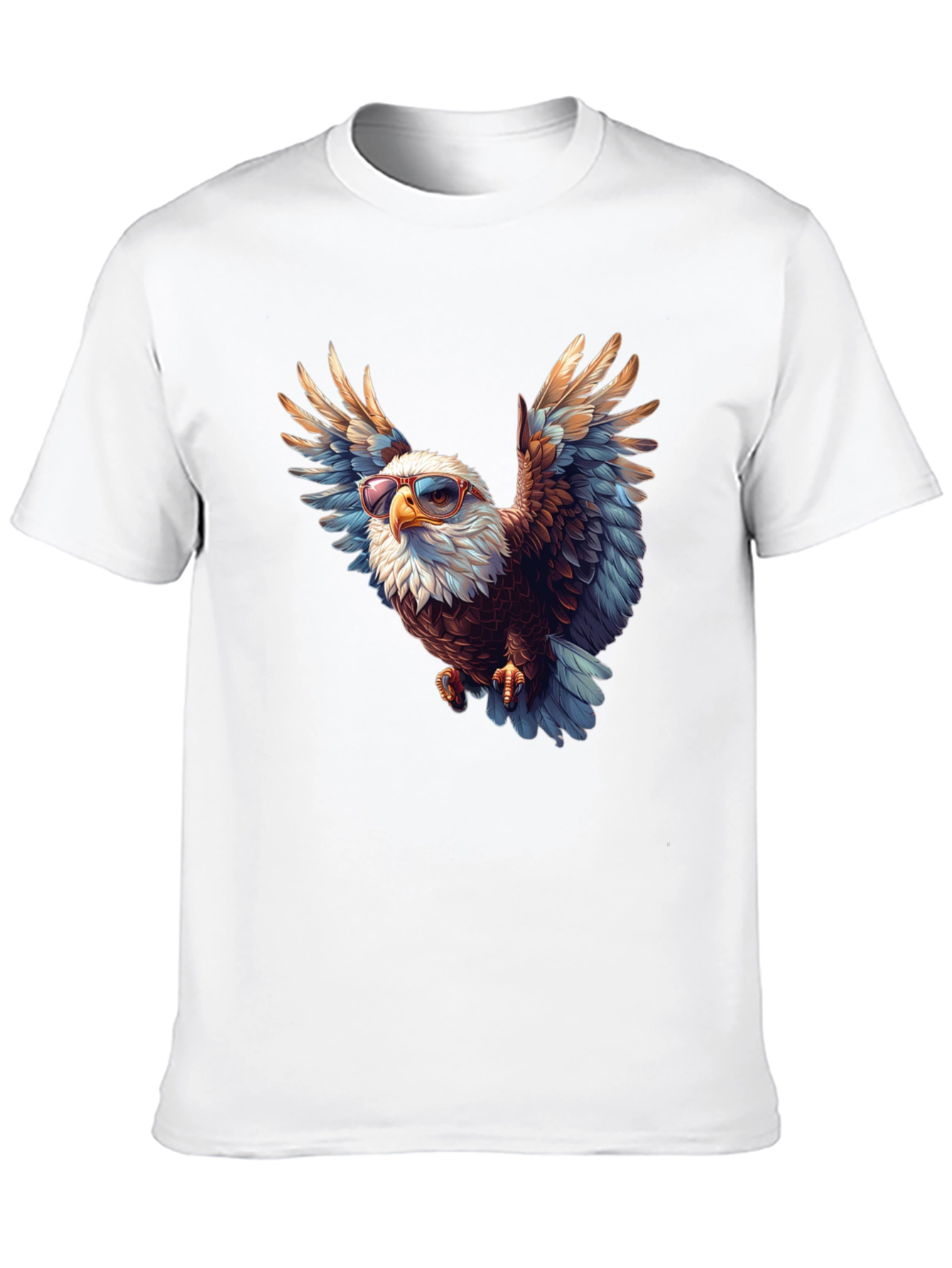 Bald Eagle Sunglasses Graphic Tee