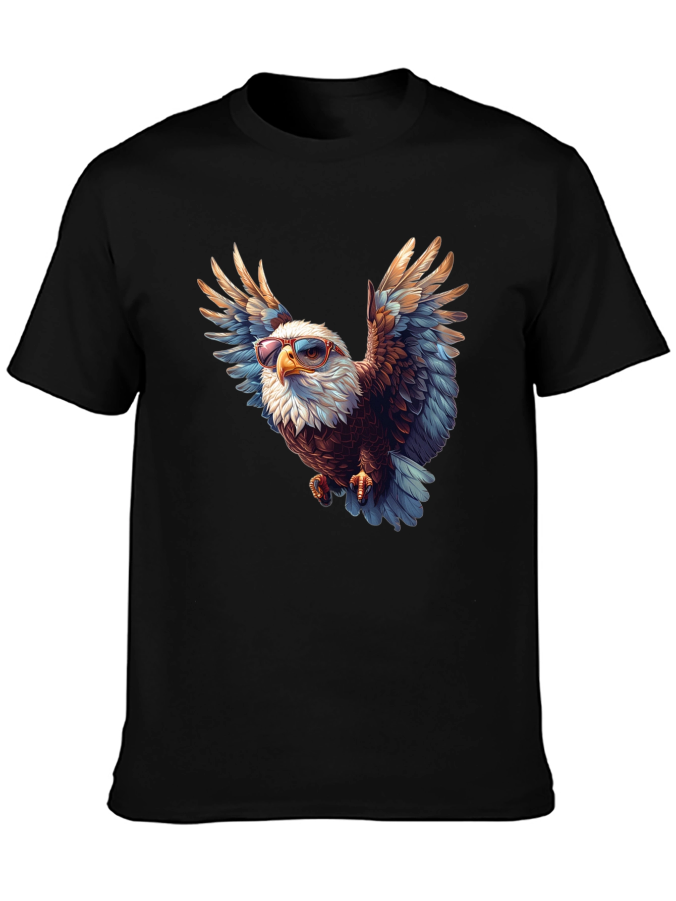 Bald Eagle Sunglasses Graphic Tee