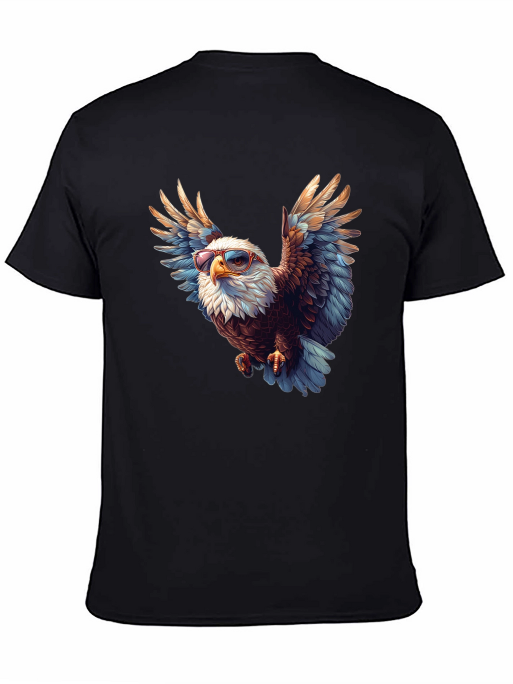 Bald Eagle Sunglasses Graphic Tee
