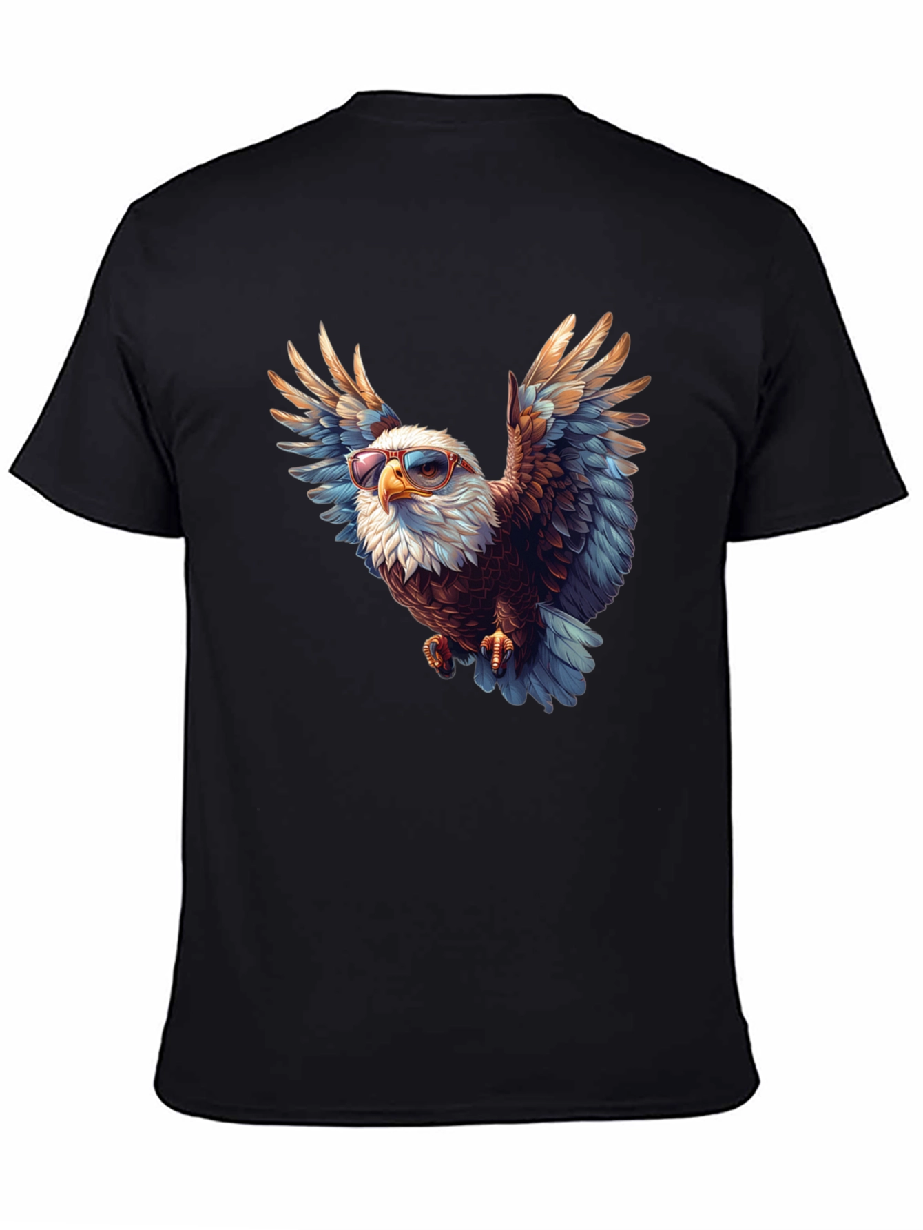 Bald Eagle Sunglasses Graphic Tee