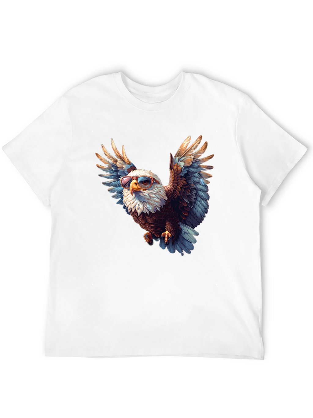 Bald Eagle Sunglasses Graphic Tee