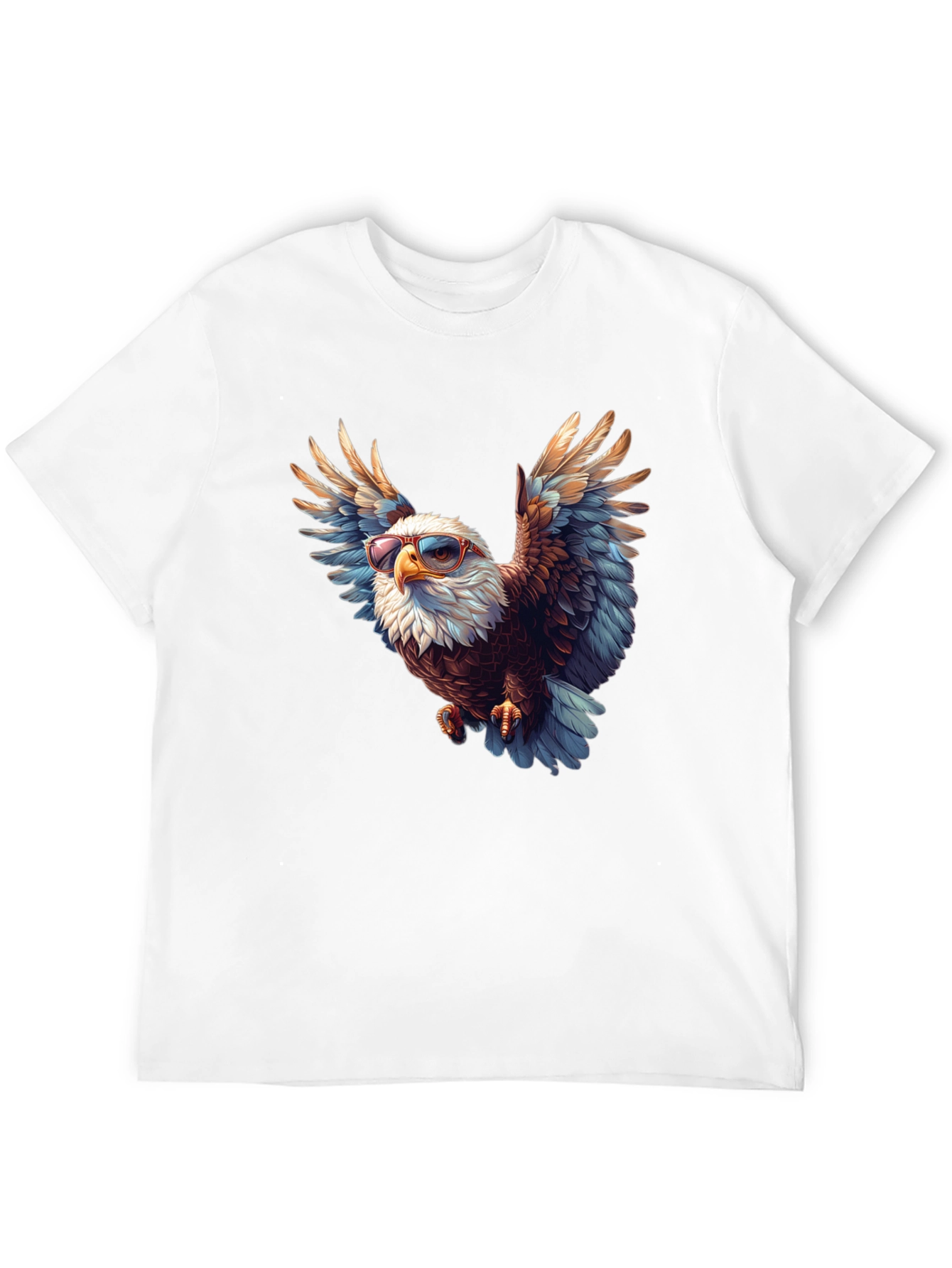 Bald Eagle Sunglasses Graphic Tee