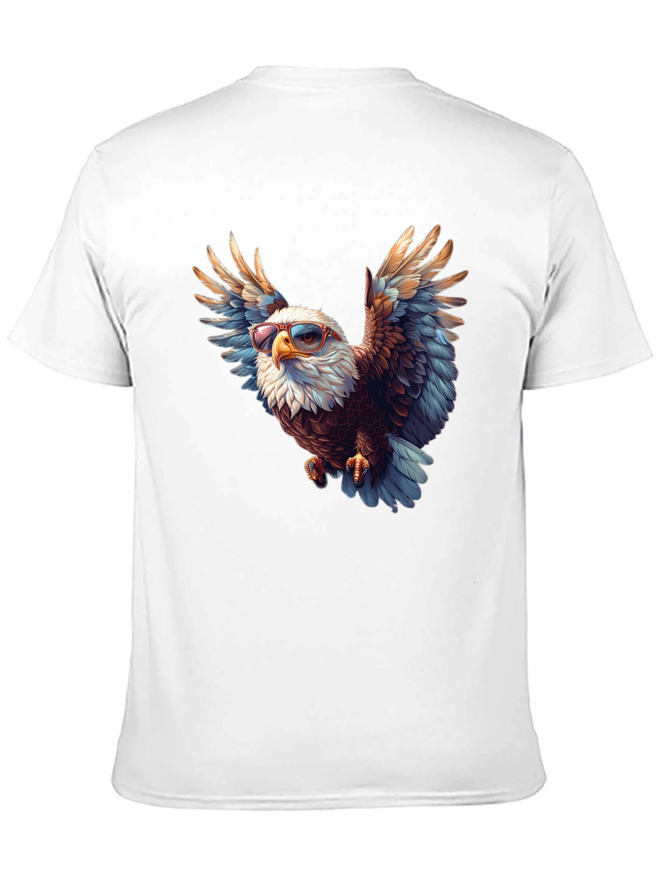 Bald Eagle Sunglasses Graphic Tee
