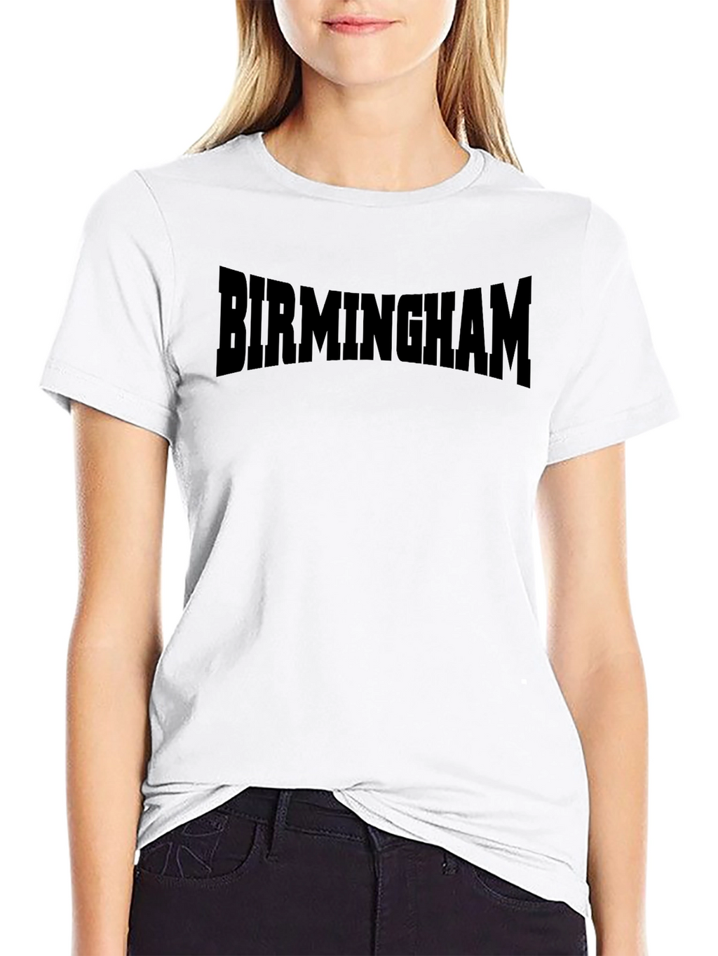 Birmingham Graphic T-Shirt - Solid Black