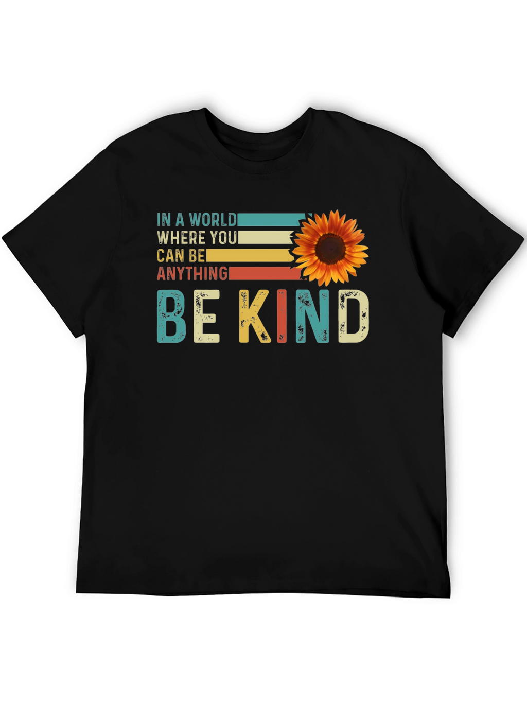 Be Kind Sunflower Graphic Tee