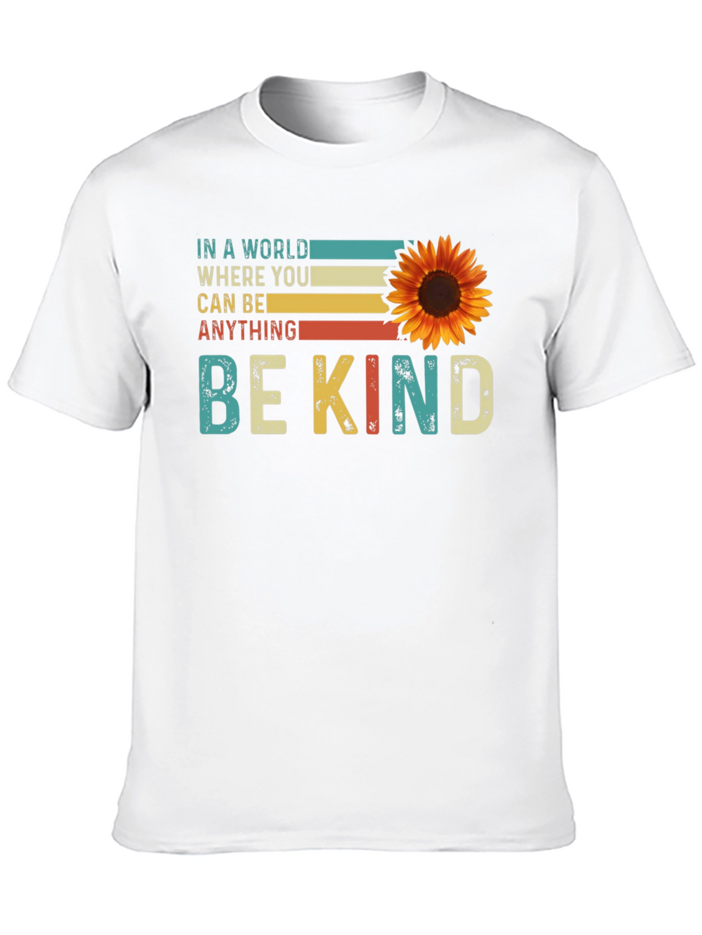 Be Kind Sunflower Graphic Tee