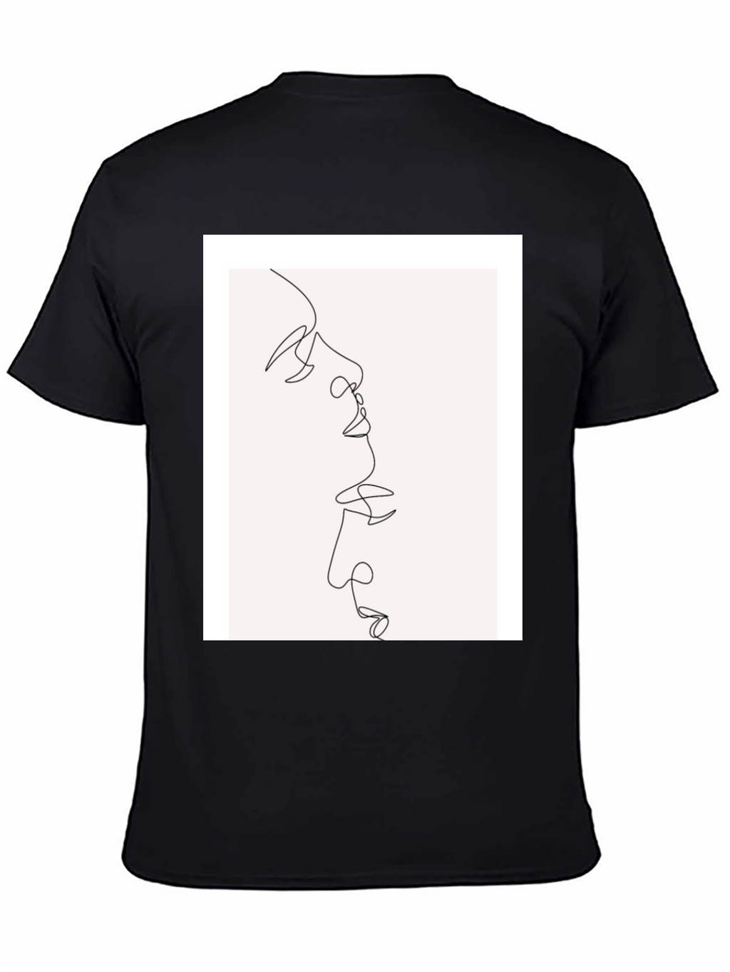 Abstract Line Art Graphic Tee