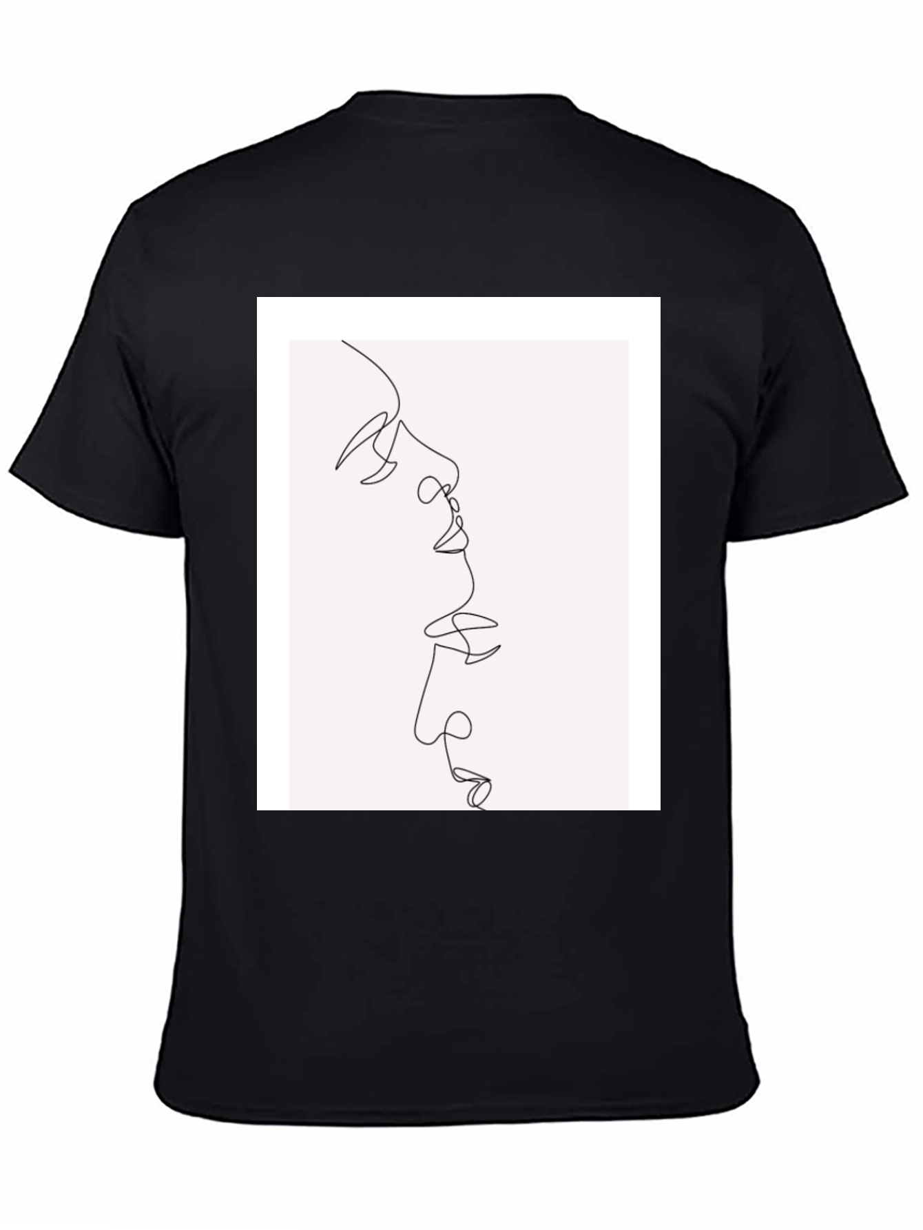 Abstract Line Art Graphic Tee