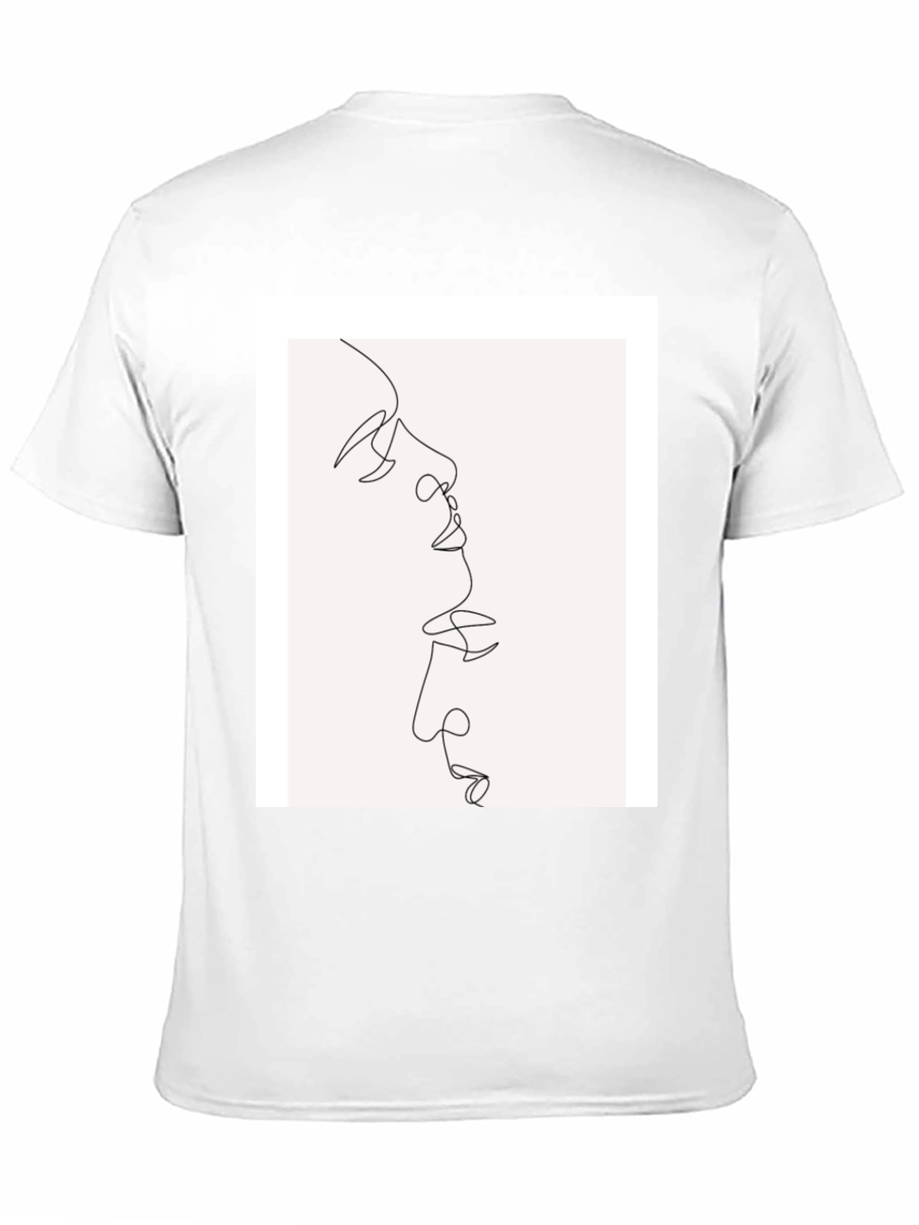 Abstract Line Art Graphic Tee