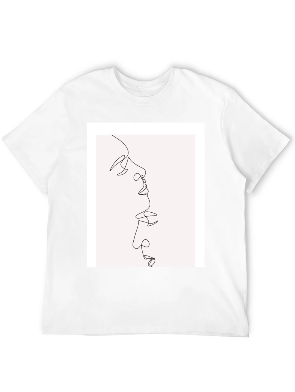 Abstract Line Art Graphic Tee