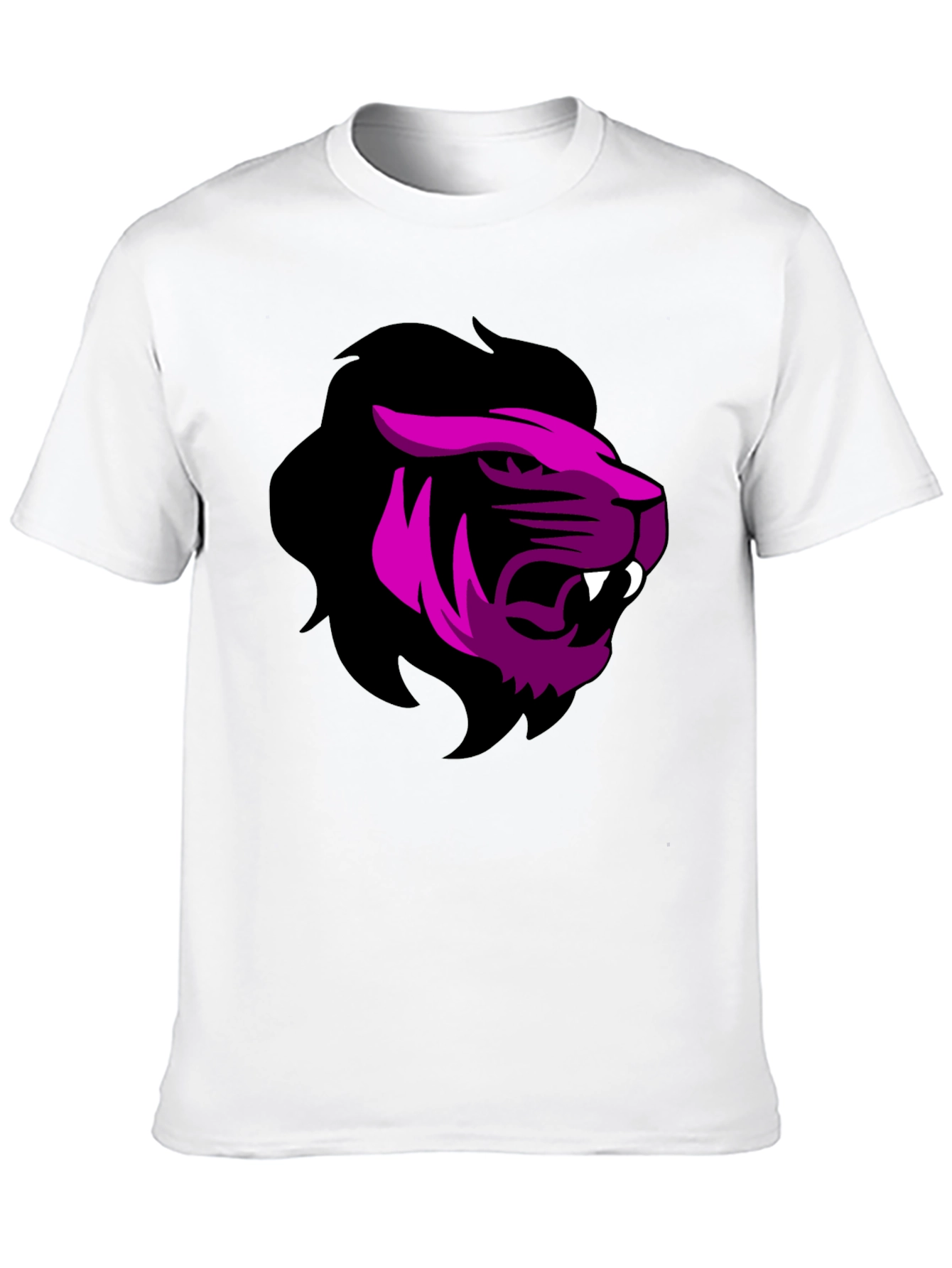 Bold Lion Graphic Tee - Black T-Shirt
