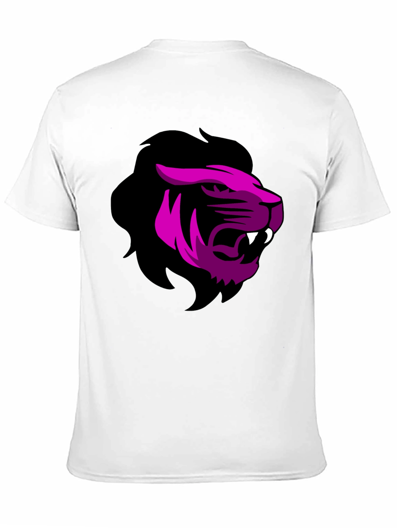 Bold Lion Graphic Tee - Black T-Shirt