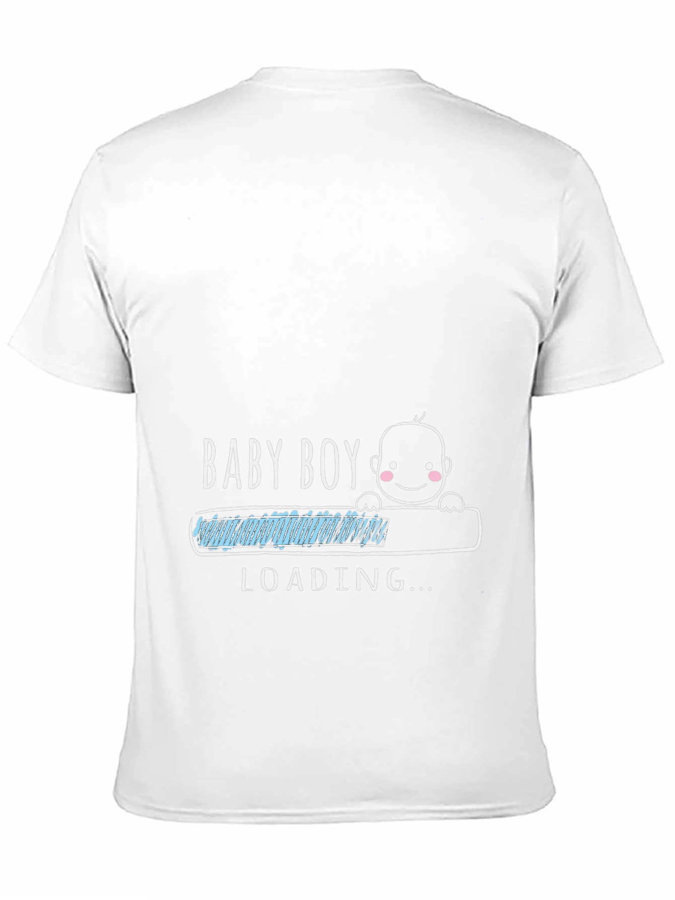 Baby Boy Loading T-Shirt - Expecting Dad Tee